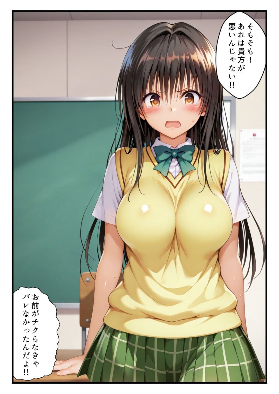 逆恨みで犯●れる風紀委員だったが・・・ サンプル 9