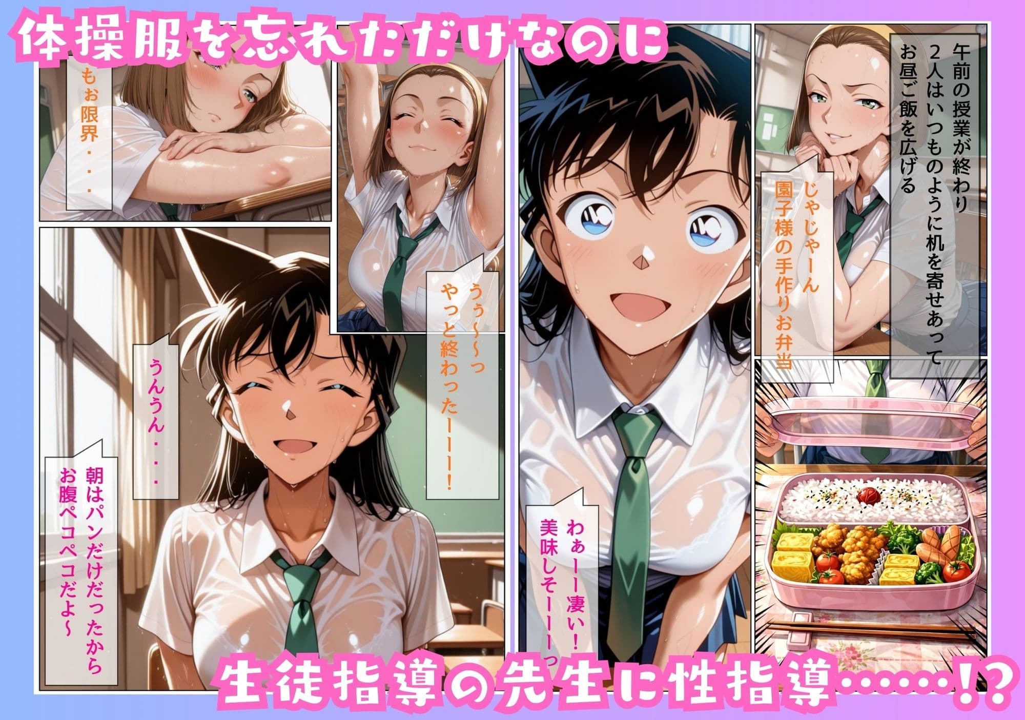 体操服を忘れただけなのに生徒指導の先生に性指導された話 サンプル 1