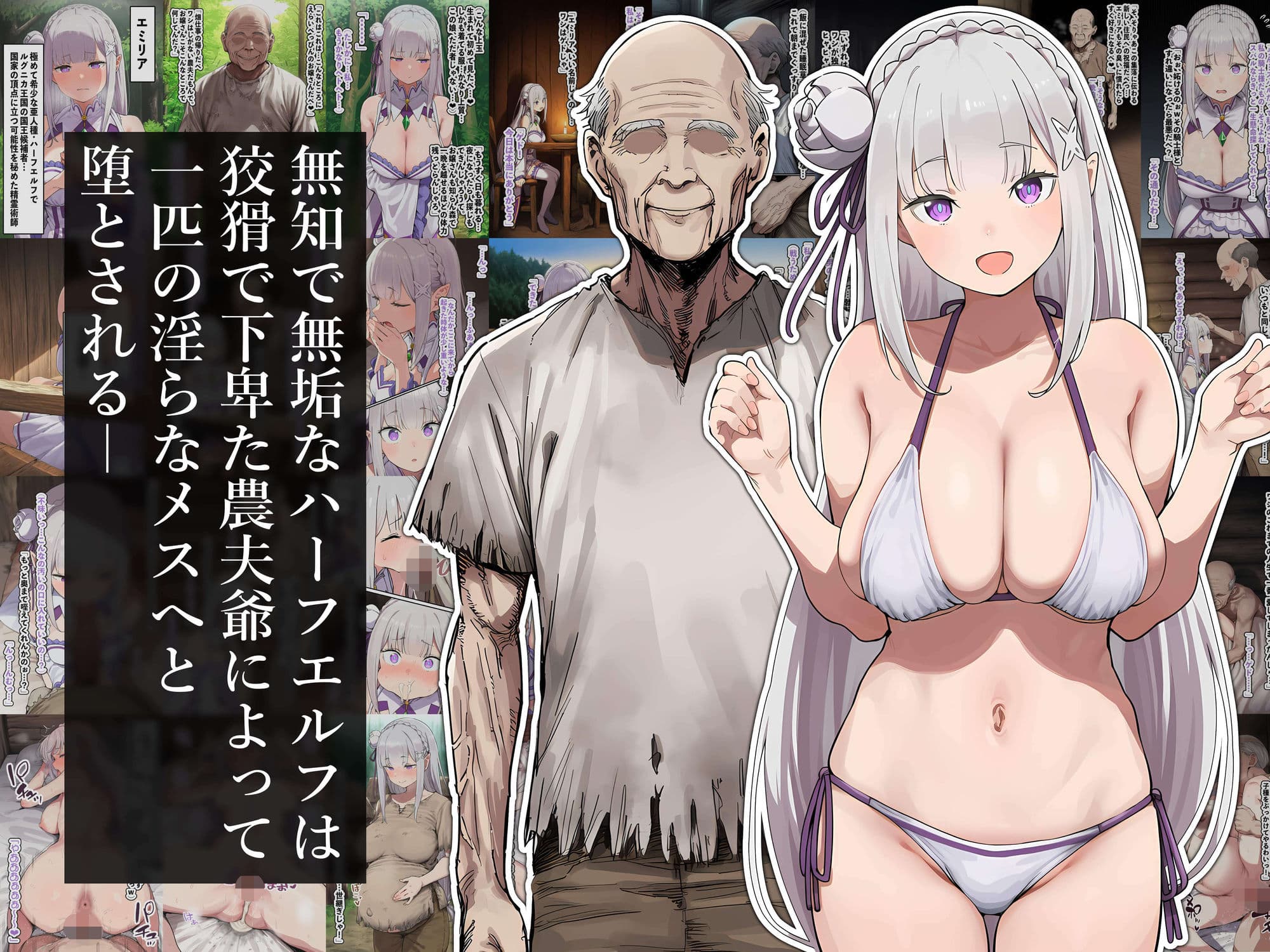 【総集編】美少女がキモ男に妊娠させられる-Vol.2- サンプル 6