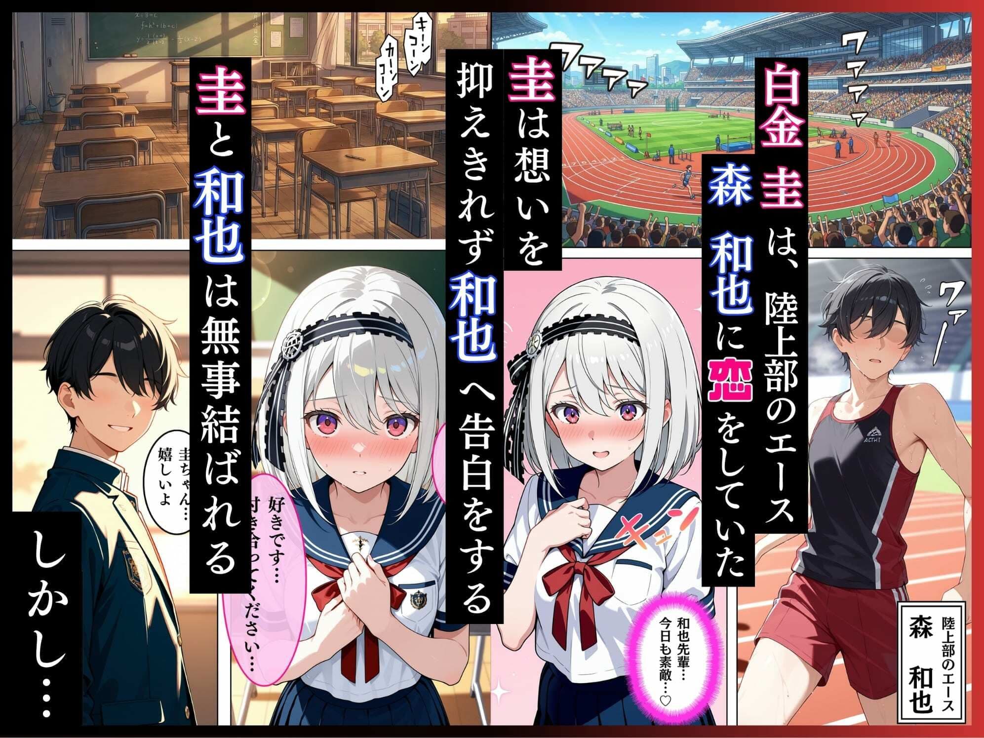 かぐや様を犯したい、白金圭も犯したい。才女たちが快楽地獄の性奴●に サンプル 6
