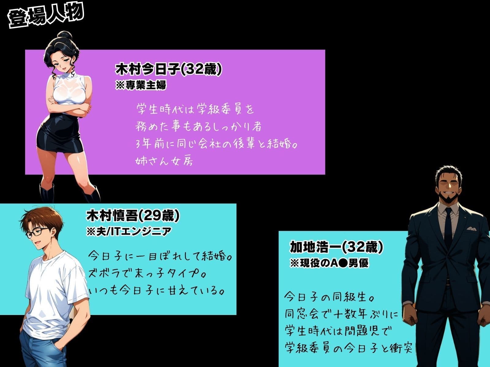 【1話無料】ねとられ同窓会（前編）〜現役A●男優の標的は熟れた人妻の肉体〜 サンプル 2