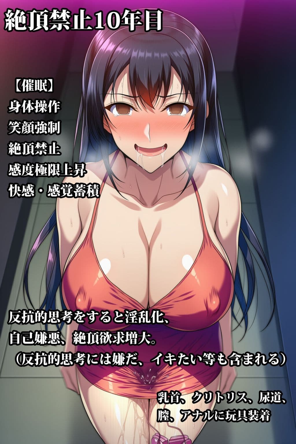 『催●絶頂禁止奴●にされ、十年間極限快楽地獄に堕とされた風紀委員』【前後編セット】 サンプル 3