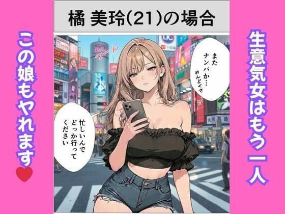 ［マンガ］生意気女を即持ち帰りしてち◯ぽをブッ刺す話 サンプル 7