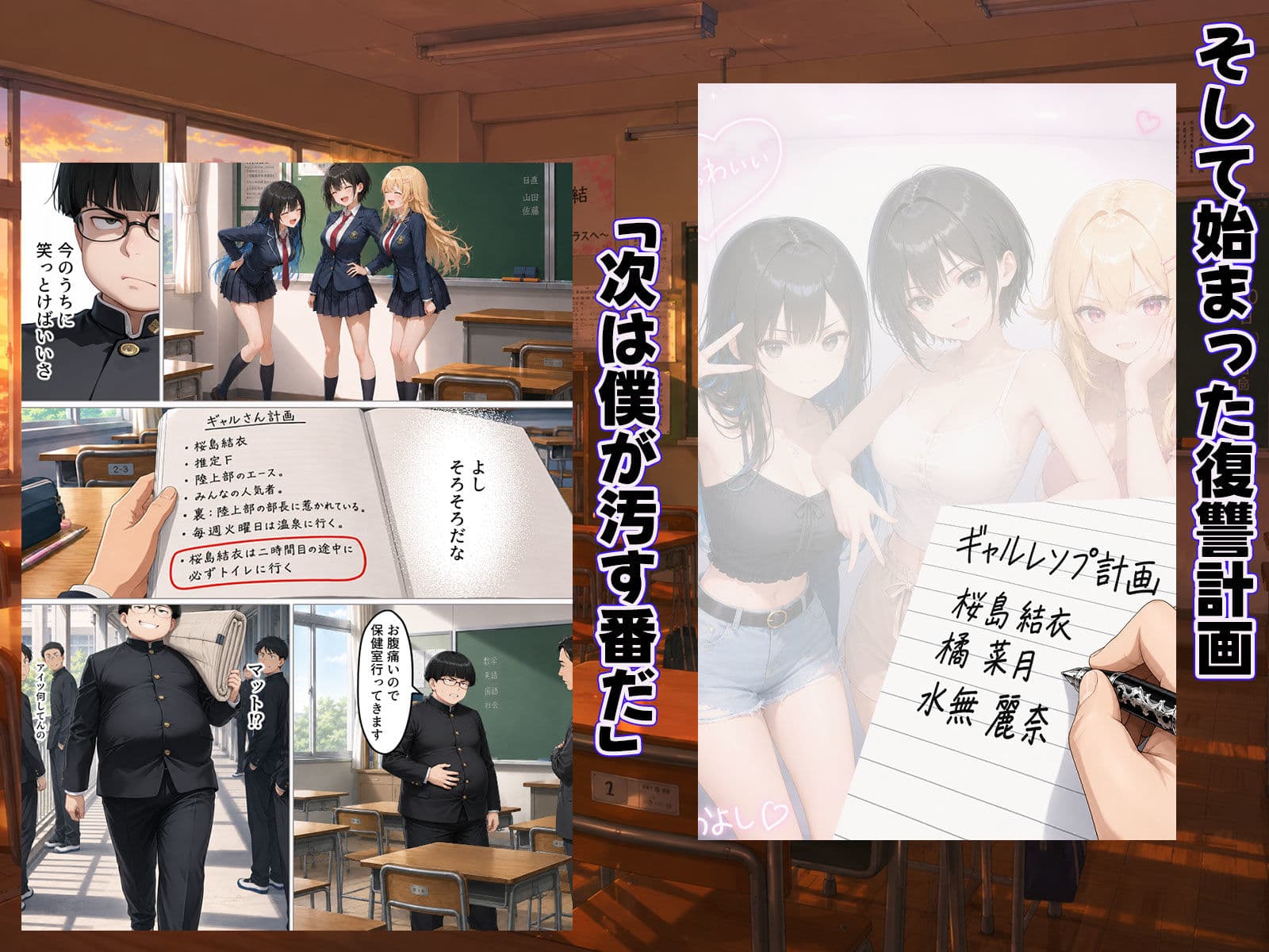 僕をいじめたギャルさん達に復讐する話ーリベンジ結衣編ー サンプル 5