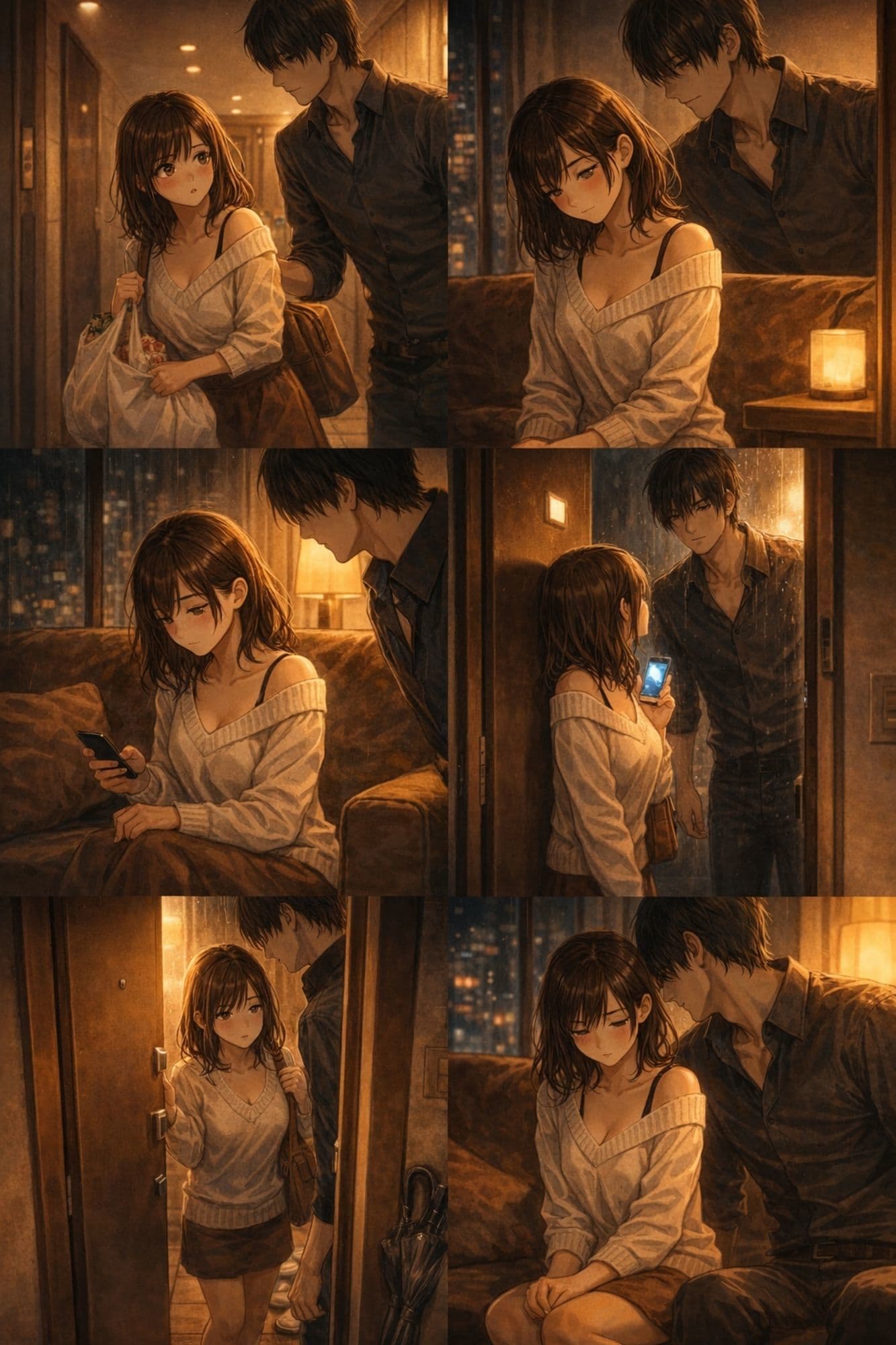 優しい夫がいるのに、隣人に触れられた夜 ―もう戻れない― サンプル 1