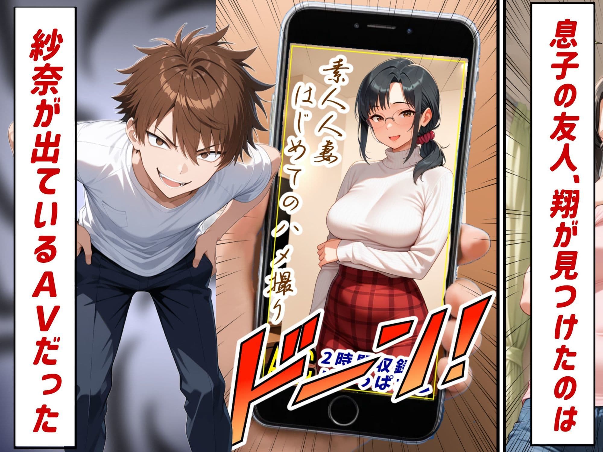 妻が息子の友達とやっちまった件 サンプル 2