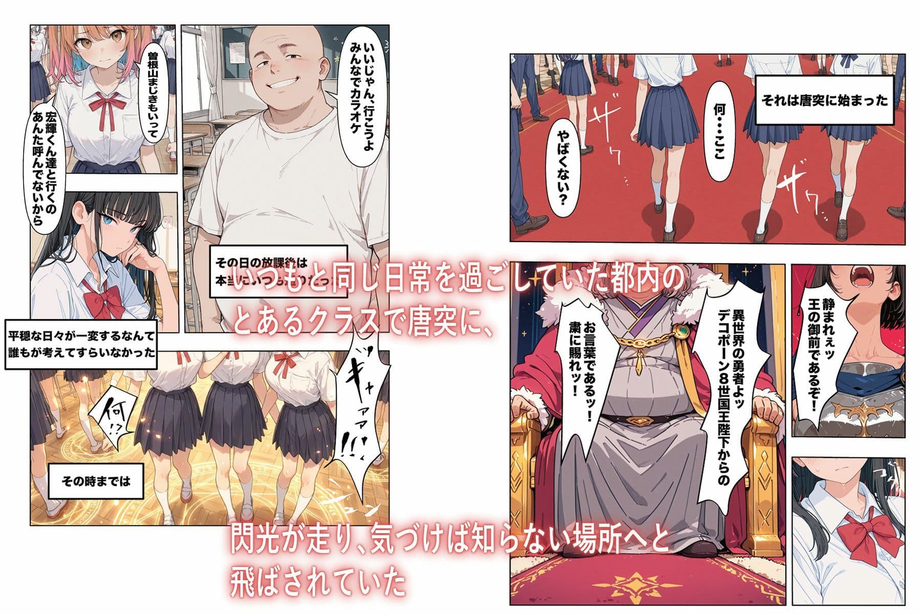 異世界、洗脳クラス サンプル 1