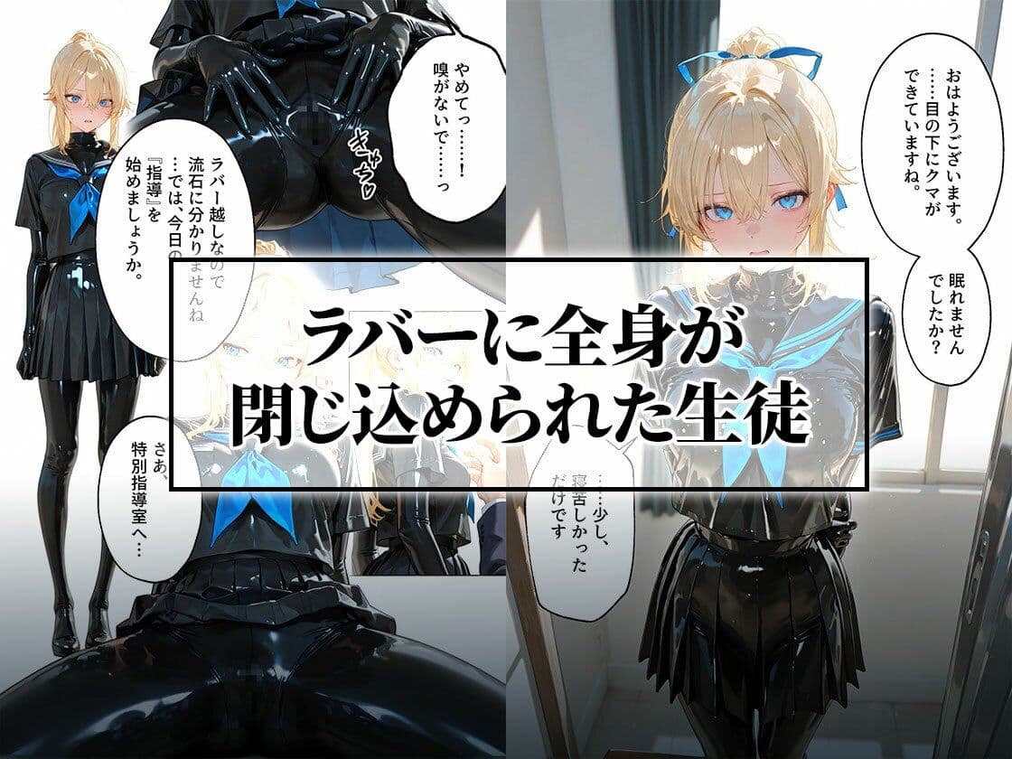 【わからせ週間】火曜日の拘束展示＆アナルセックス編｜護謨学院 サンプル 1