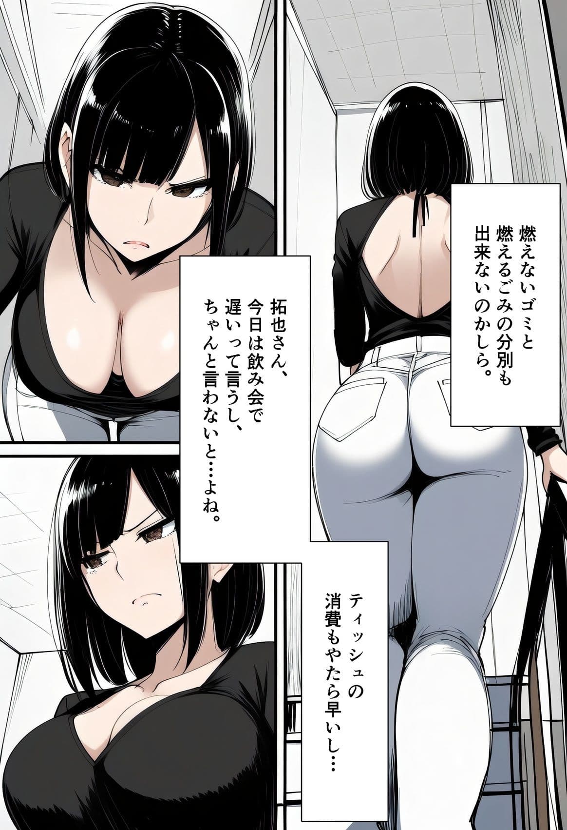 【音声作品同梱】エコに目覚めた義姉が催●でオナホになった日 サンプル 2