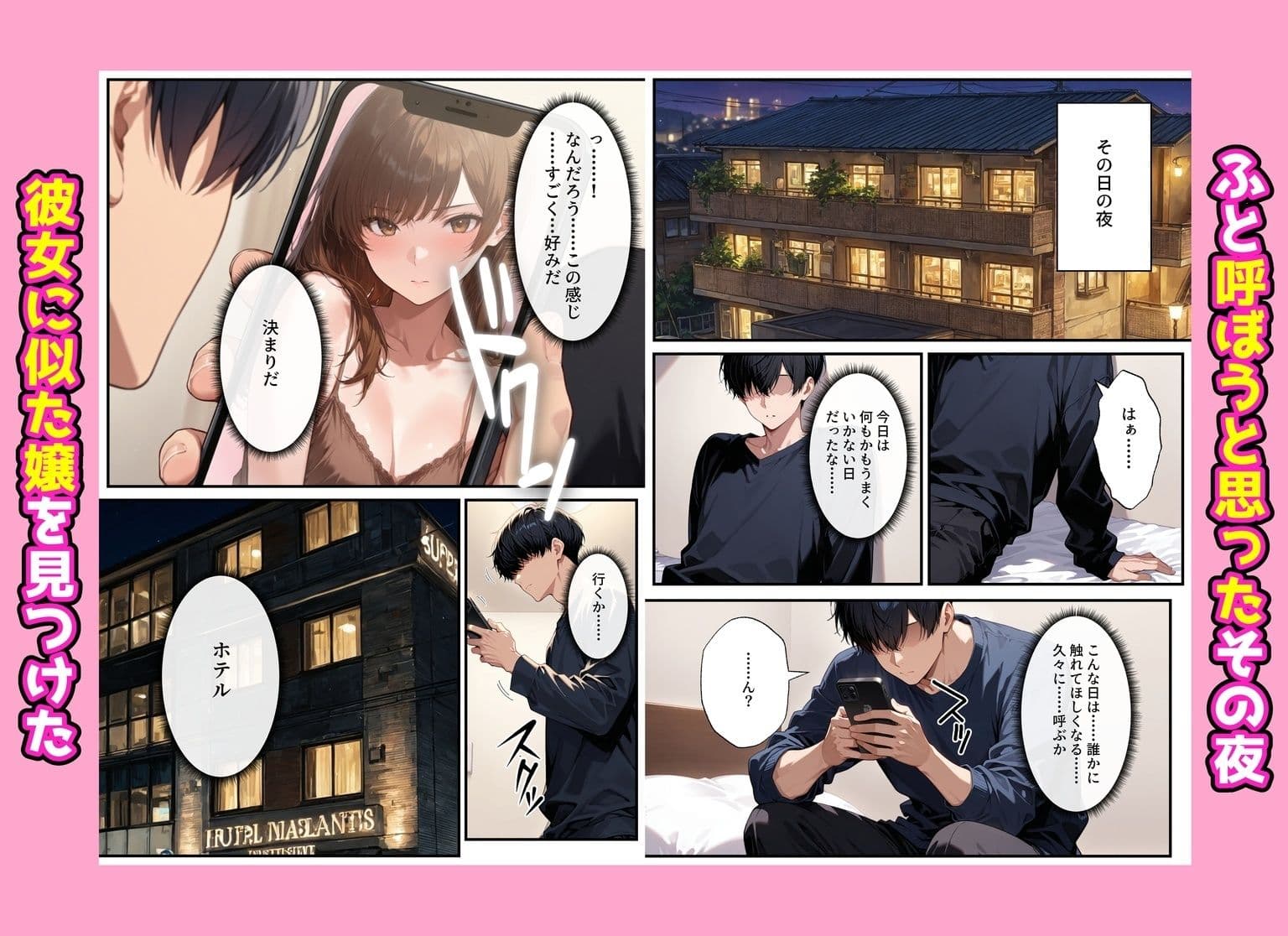 デリヘル呼んだらフられた子と再会して、あまあまなエッチした話 サンプル 4