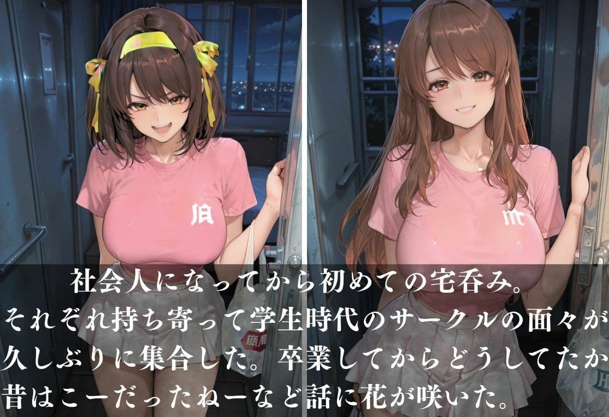 宅呑み-挑発的な態度に呑まれて- サンプル 1