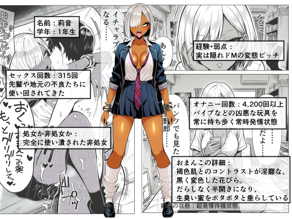 ギャルビッチたちに部屋を溜まり場にされたのでちんぽでわからせる サンプル 4