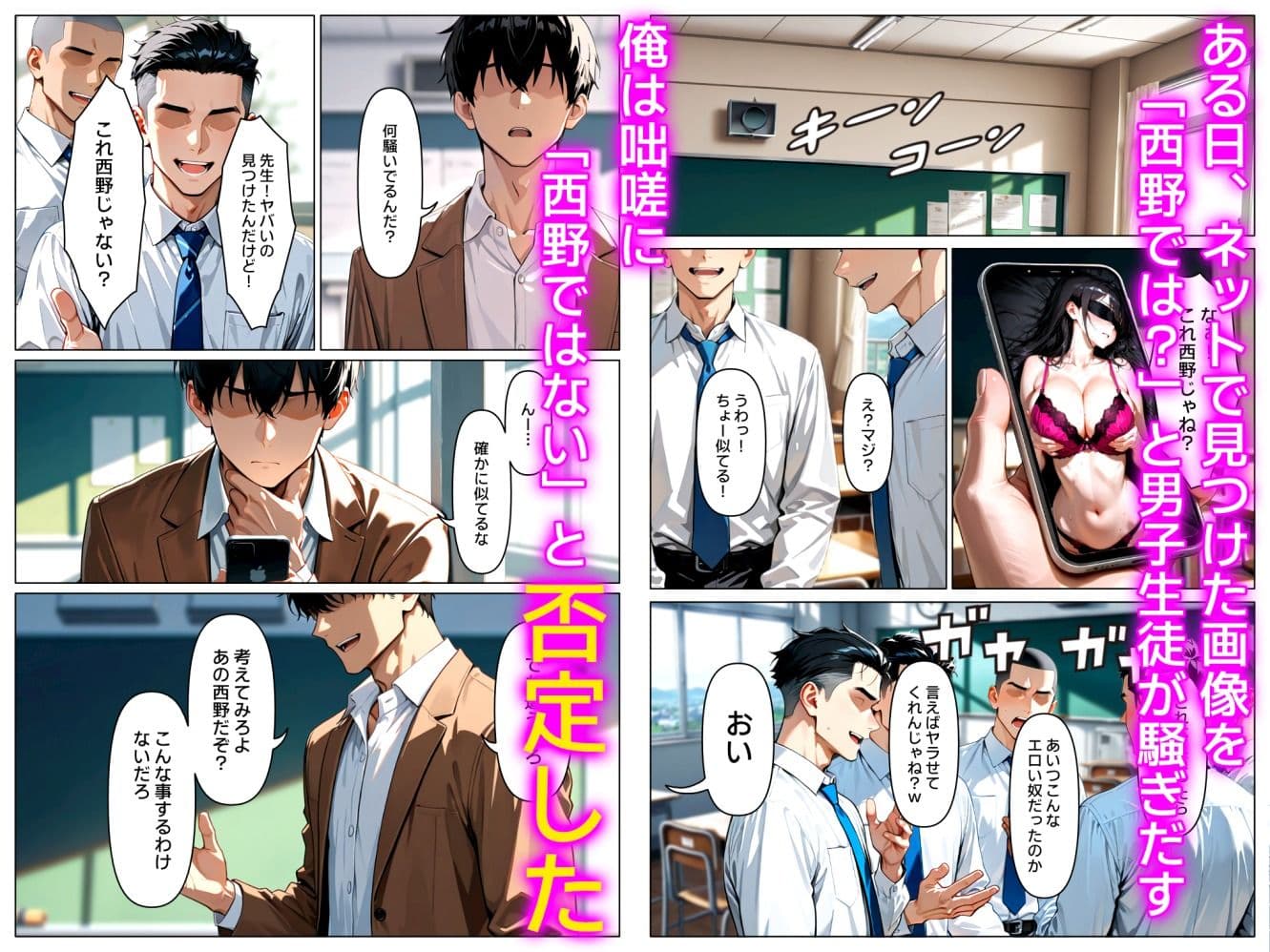 続・裏アカがバレて絶望する教え子を脅迫し、俺の性奴●にする話 サンプル 3