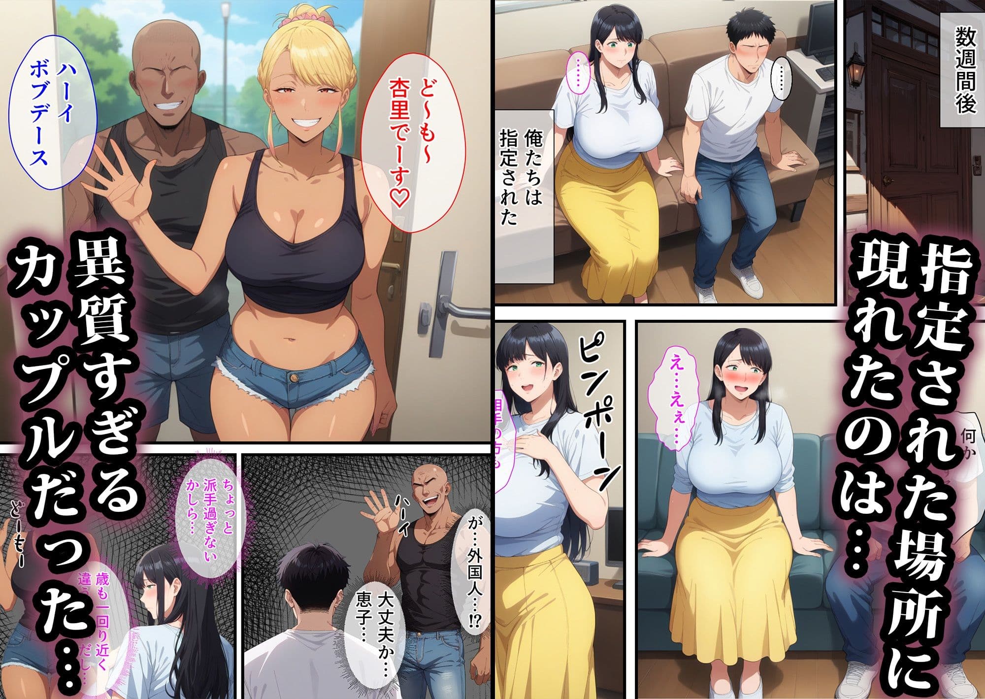 寝取られスワッピング〜総集編 サンプル 3