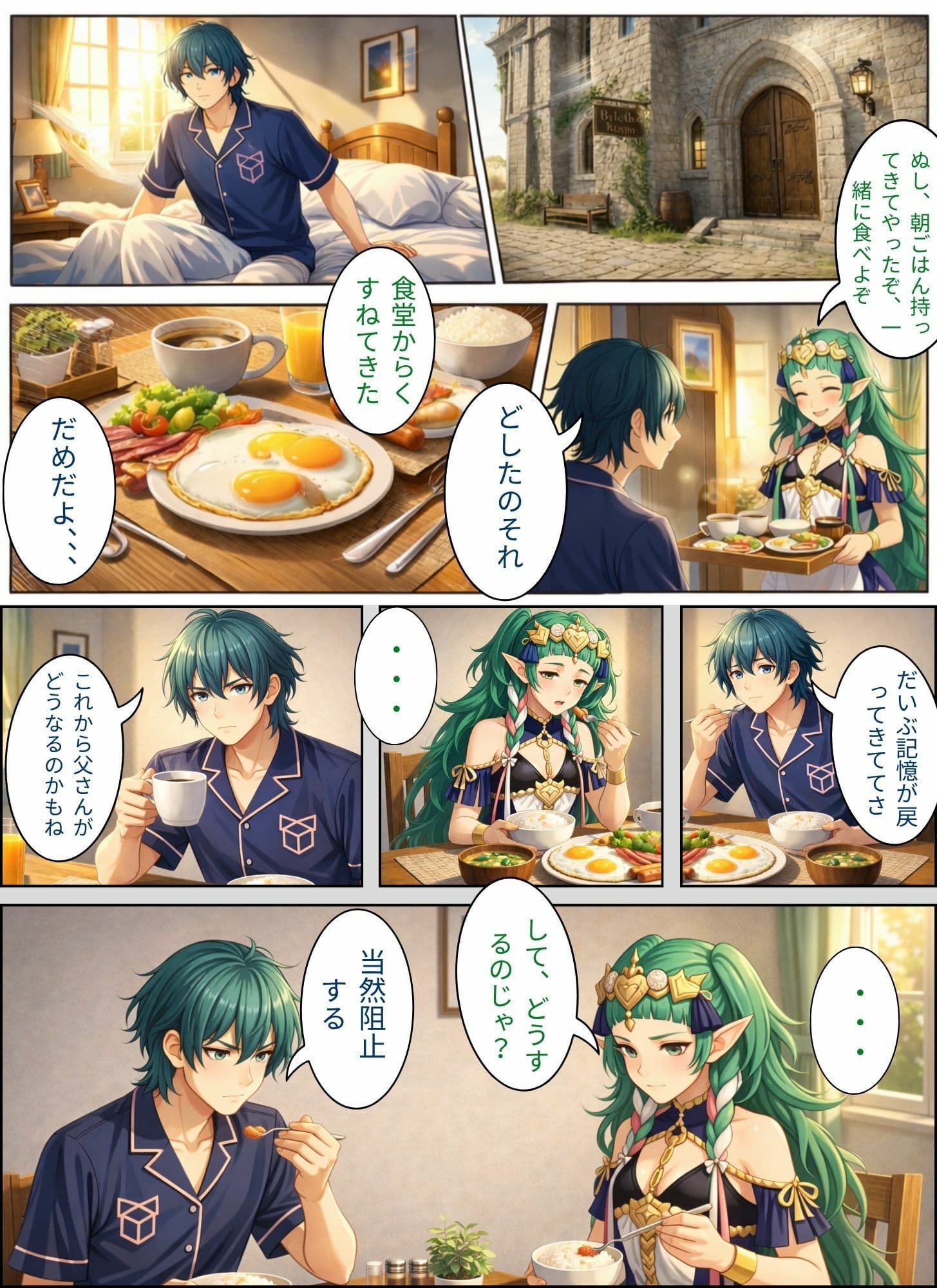 FE 修道院の先生と王様3 サンプル 8