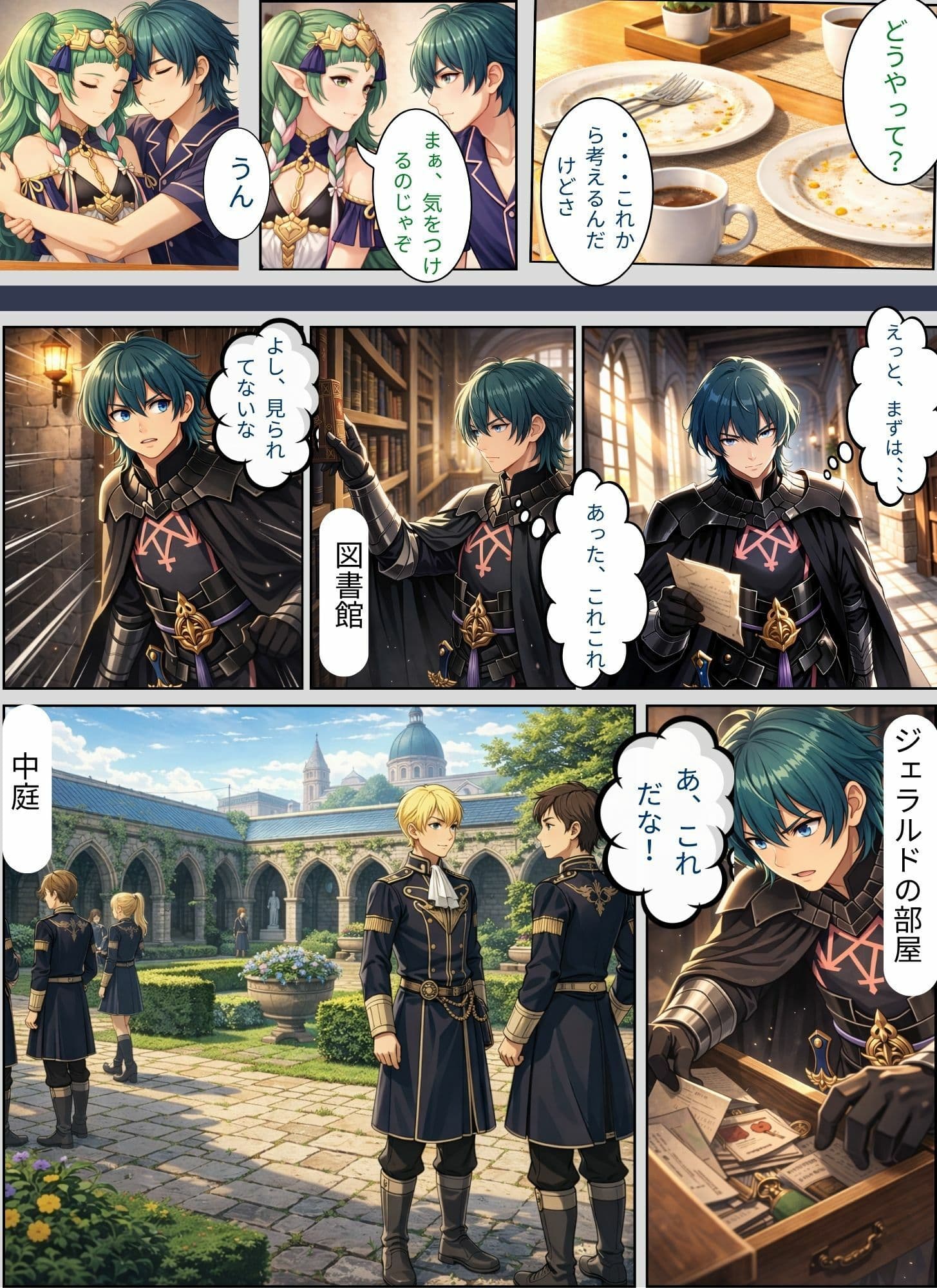 FE 修道院の先生と王様3 サンプル 9