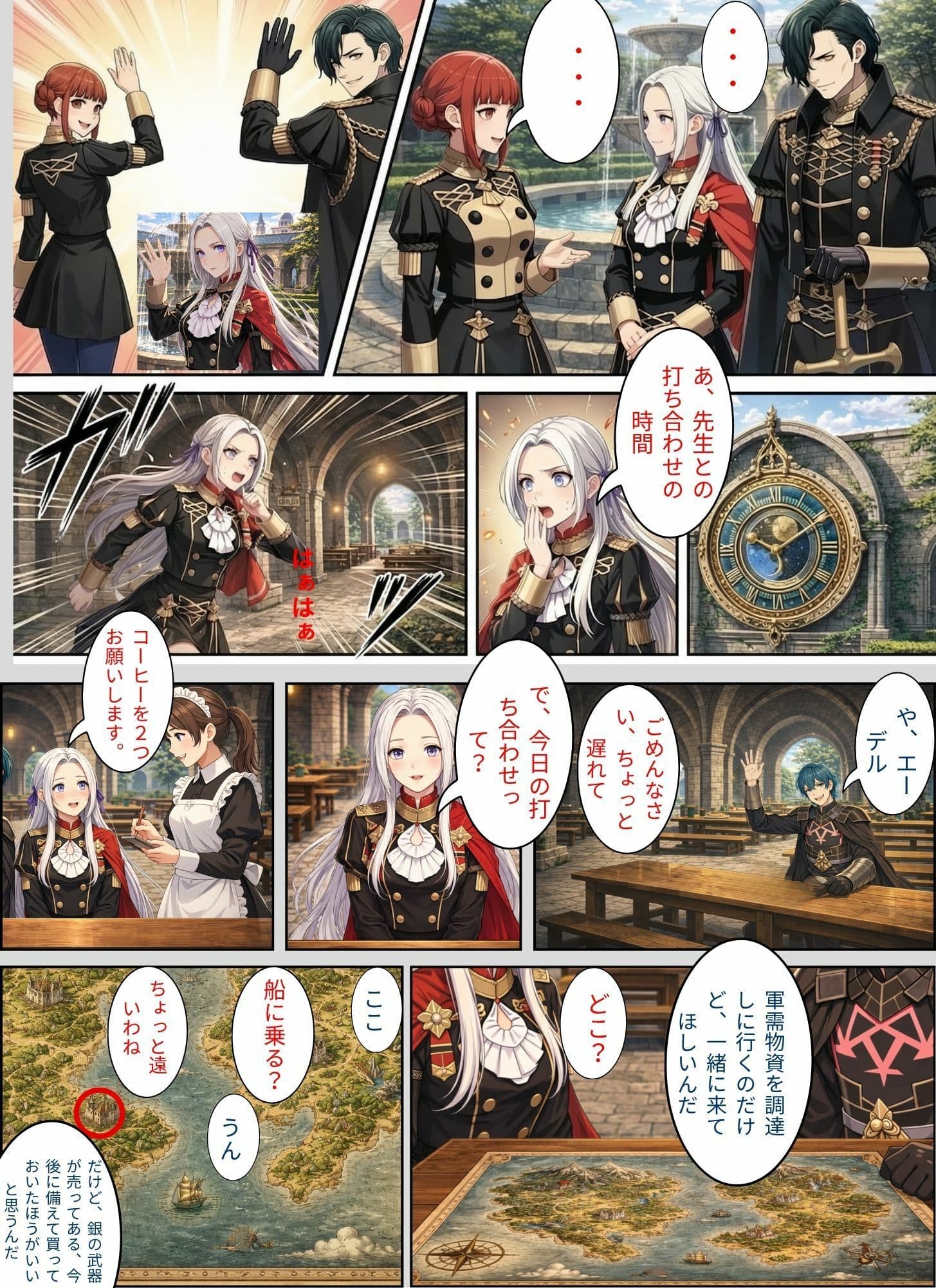FE 修道院の先生と王様3 サンプル 10