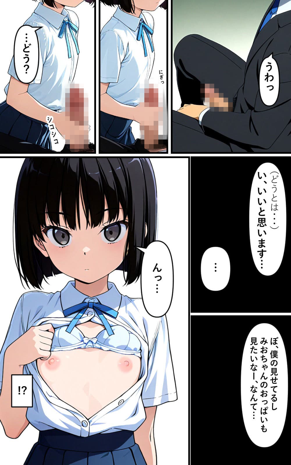 お隣の女学生に慰められる話 サンプル 2