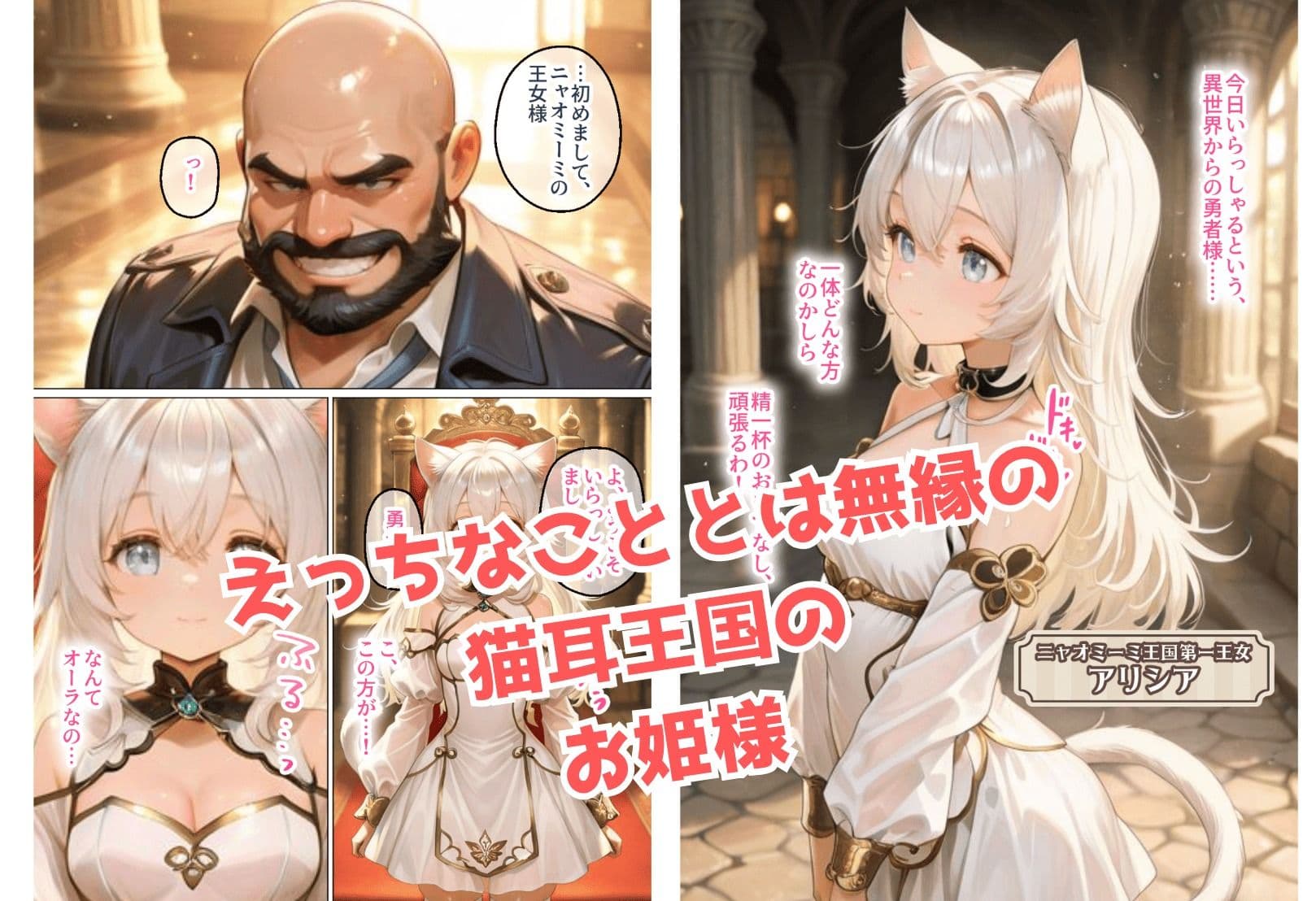 猫耳王国のお姫様がチン棒に服従した件【全Pセリフあり】 サンプル 1