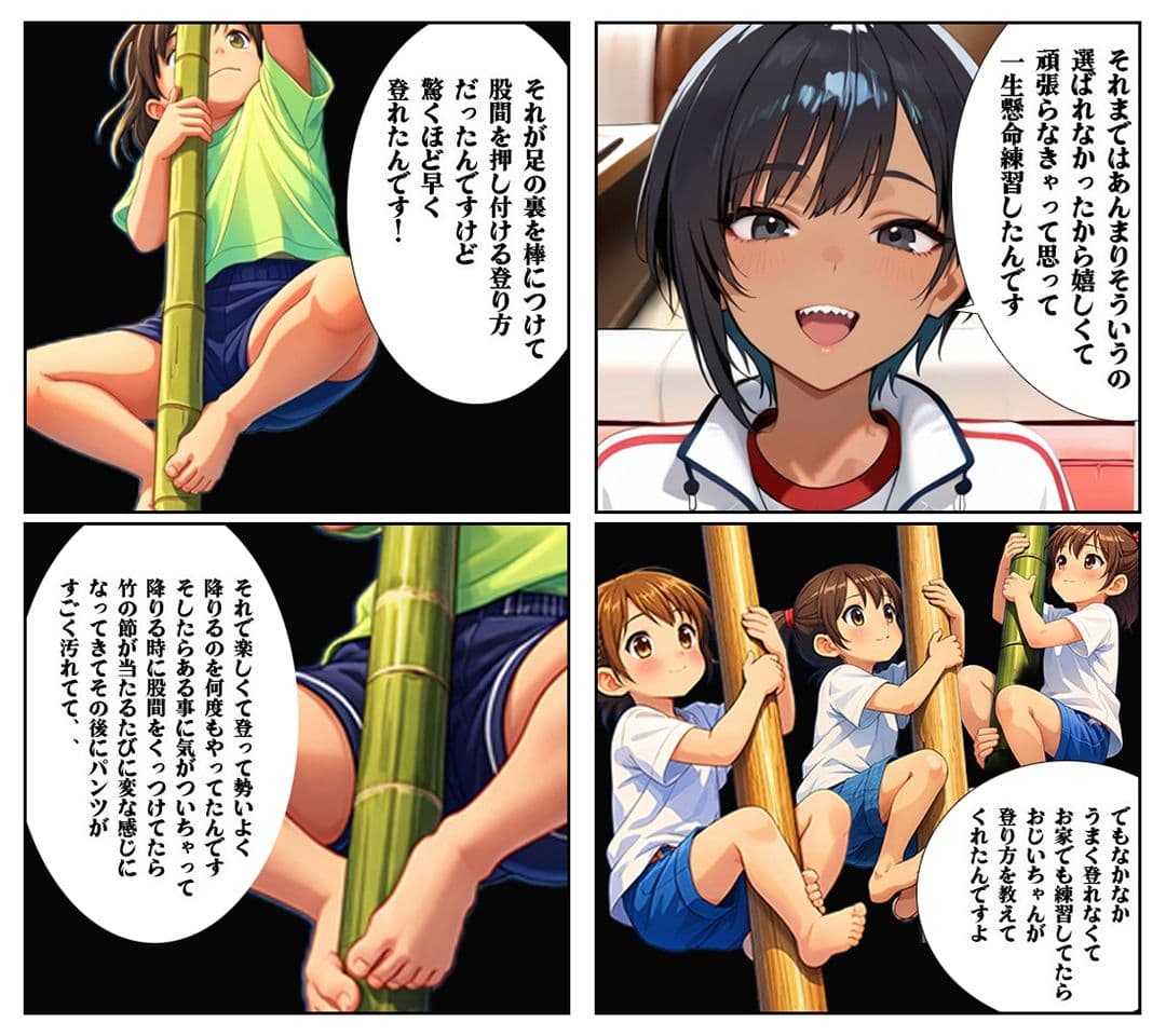 【汚パンツ女学園】第2話ボーイッシュな陸上部の女の子は性への興味が凄かった サンプル 2