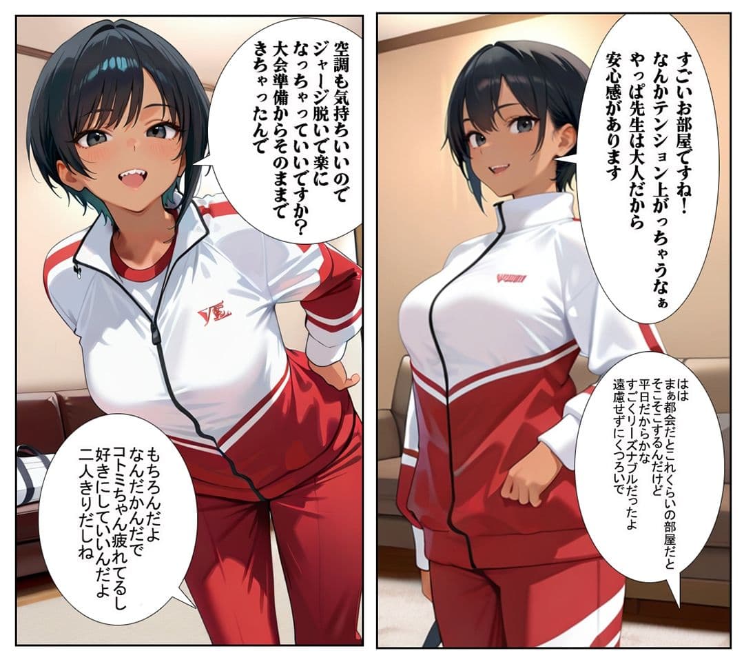 【汚パンツ女学園】第2話ボーイッシュな陸上部の女の子は性への興味が凄かった サンプル 5