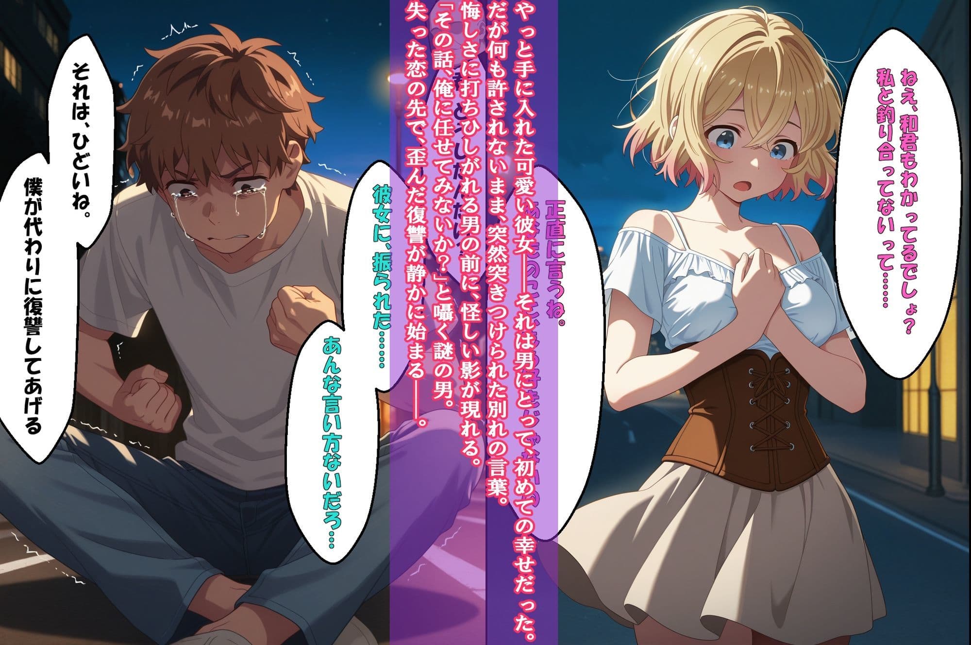 『ナース姿のレンカノ、禁断病棟へ』（水〇千鶴）＆『別れた代償、元カノ崩壊』（七〇麻実）2冊セット、動画13本 サンプル 6