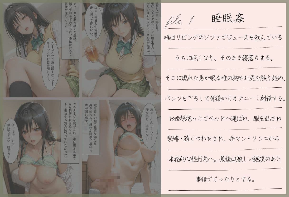 狙われた3人の女子校生 サンプル 1