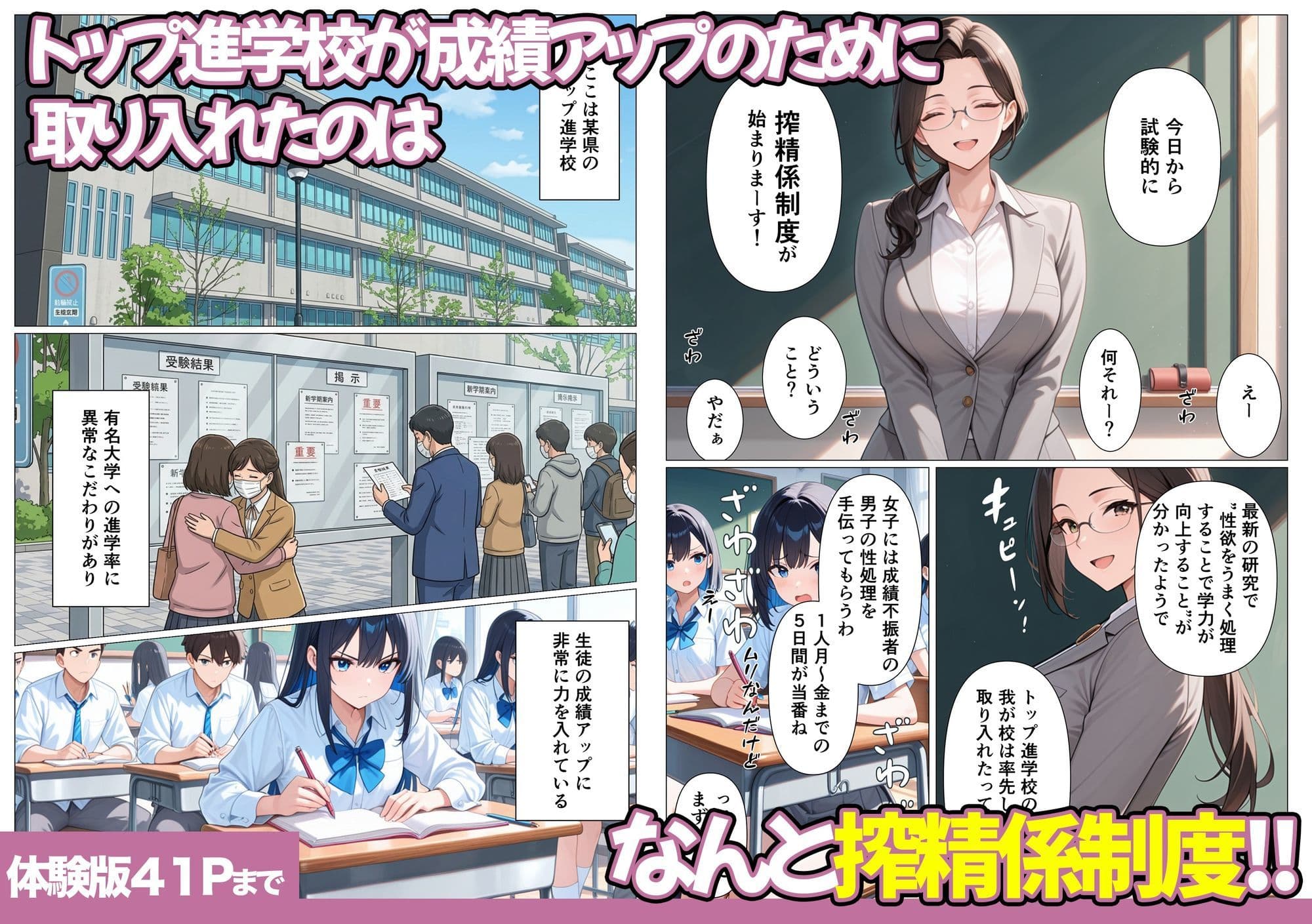 5日後に搾精係に任命されたデカ尻クールギャルとイチャラブセックスする話 サンプル 2