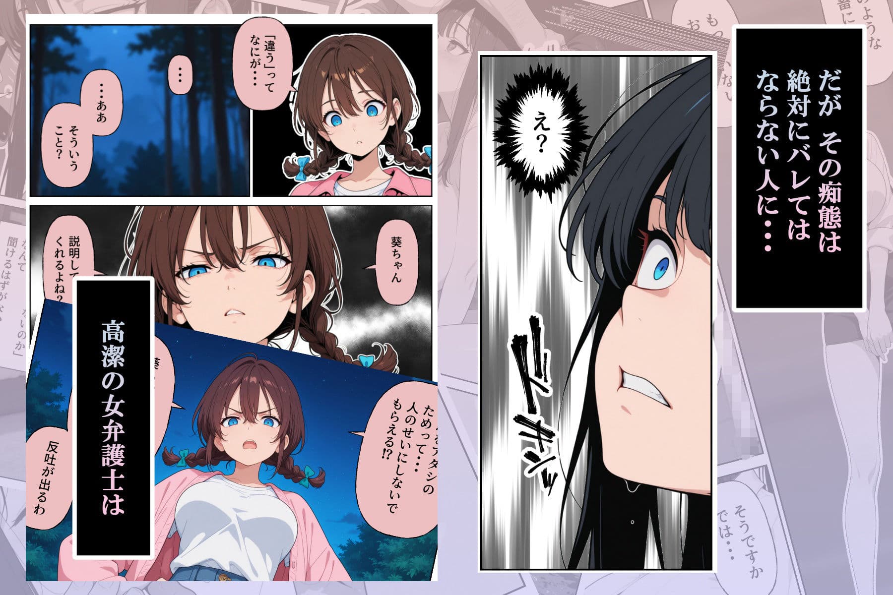 性犯罪者と戦う女弁護士 自分がハメられてメス堕ち人生終了 サンプル 7