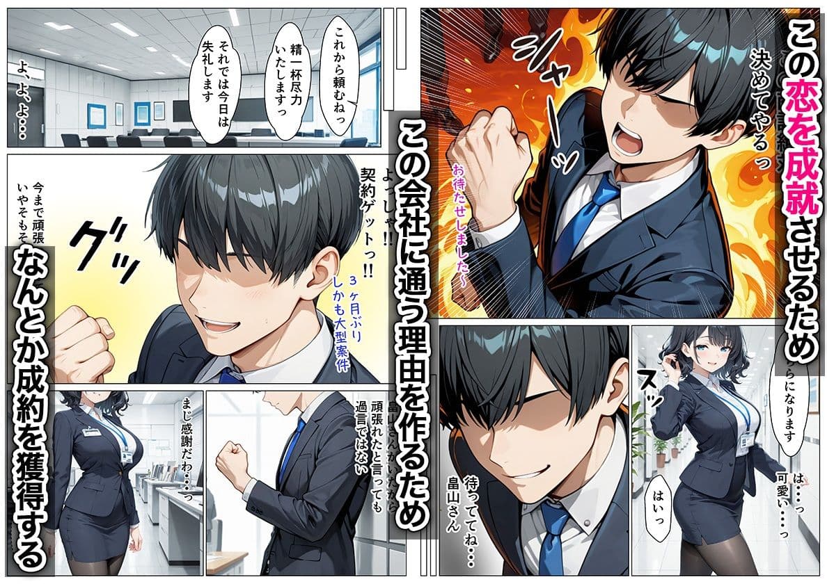 あざと系OL電マと媚薬で本性暴かれ中出し懇願した話 全197P サンプル 2