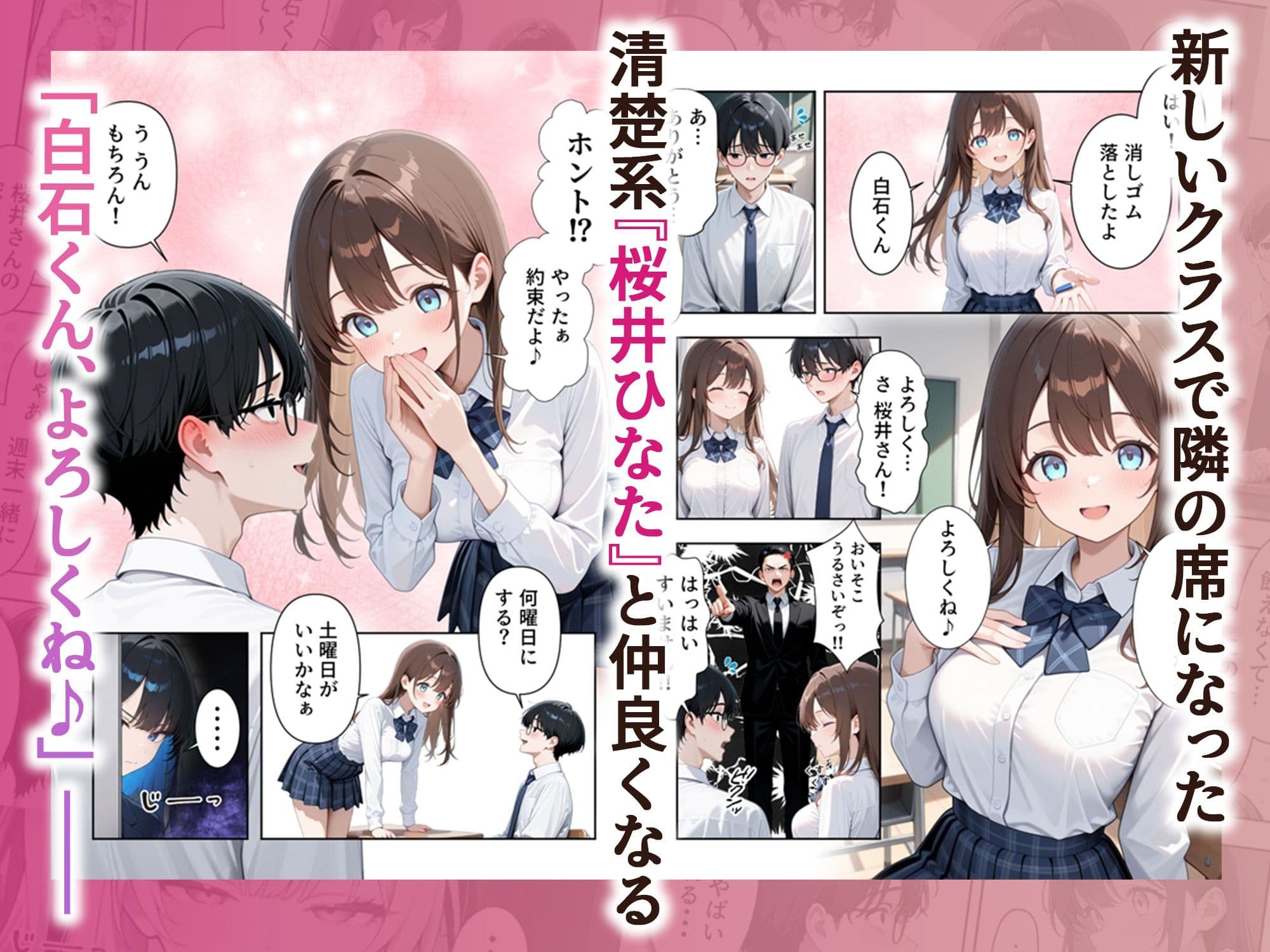 いじめられていた陰キャのボクが1軍ギャル達に中出し報復する話 〜メス堕ちリバース サンプル 3