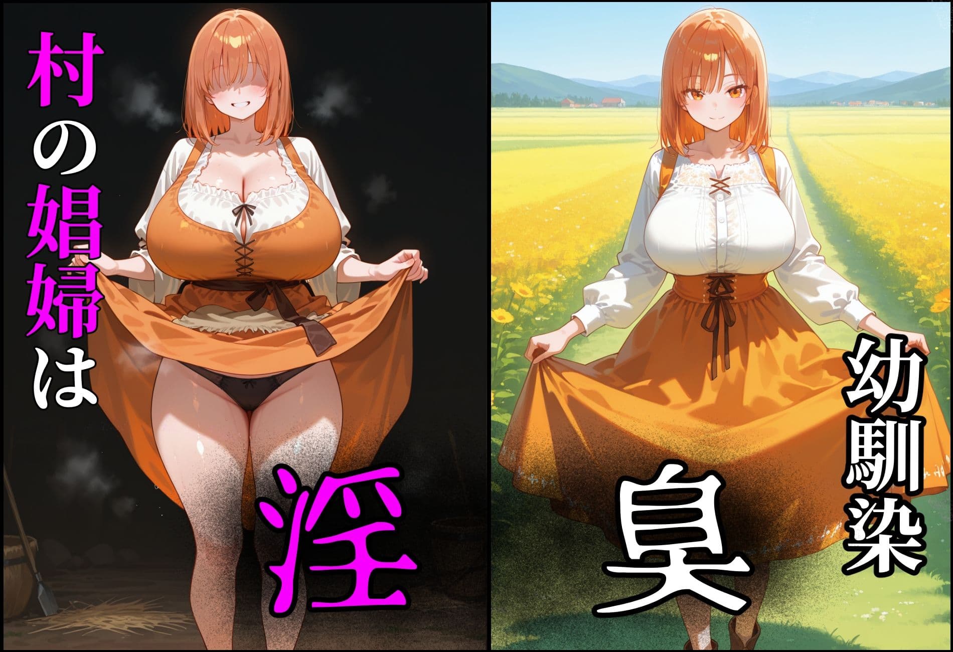 〜村の淫臭〜 村の娼婦は幼馴染 サンプル 9