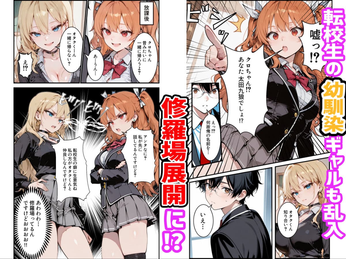 オタクの俺がギャルたちの入り浸りハーレムを作る話 サンプル 3