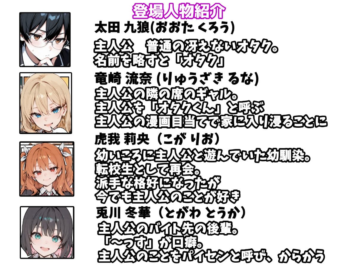 オタクの俺がギャルたちの入り浸りハーレムを作る話 サンプル 8