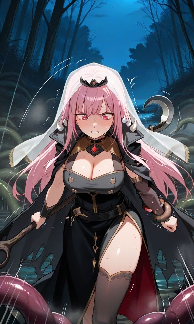 「く…化け物との忌み子なんていやぁ！！」Vtuber森カ◯オペがモンスター討伐で返り討ちにあって無理矢理異種姦されて妊娠させられちゃう話 サンプル 6