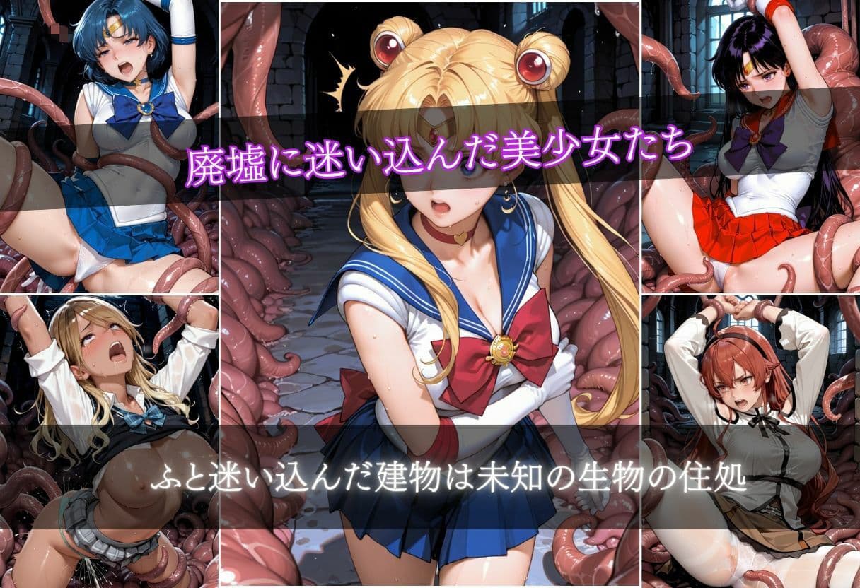 触手侵入  500枚 サンプル 2