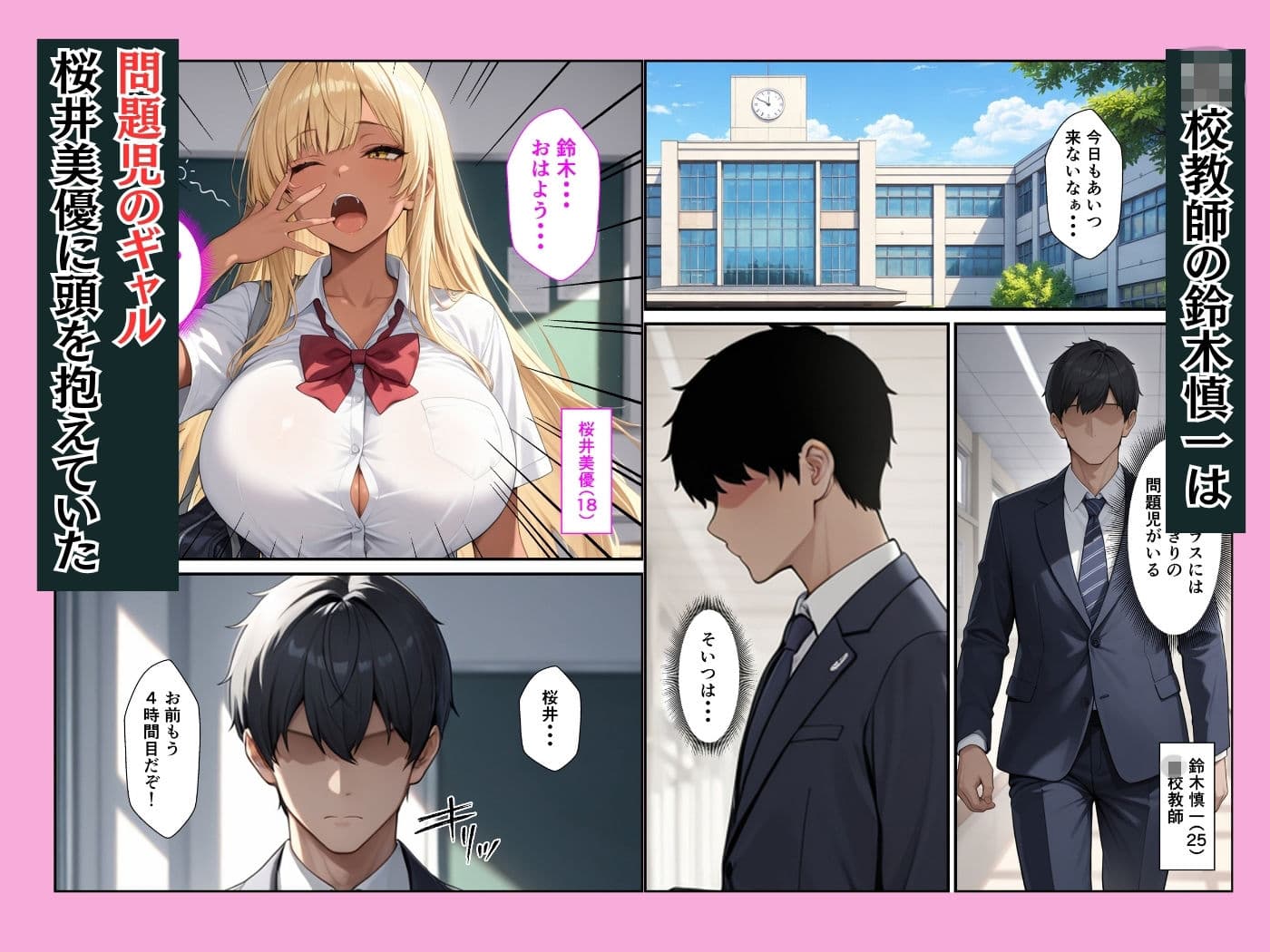 ストレス発散で呼んだデリヘルに原因の爆乳ギャルが来た サンプル 1