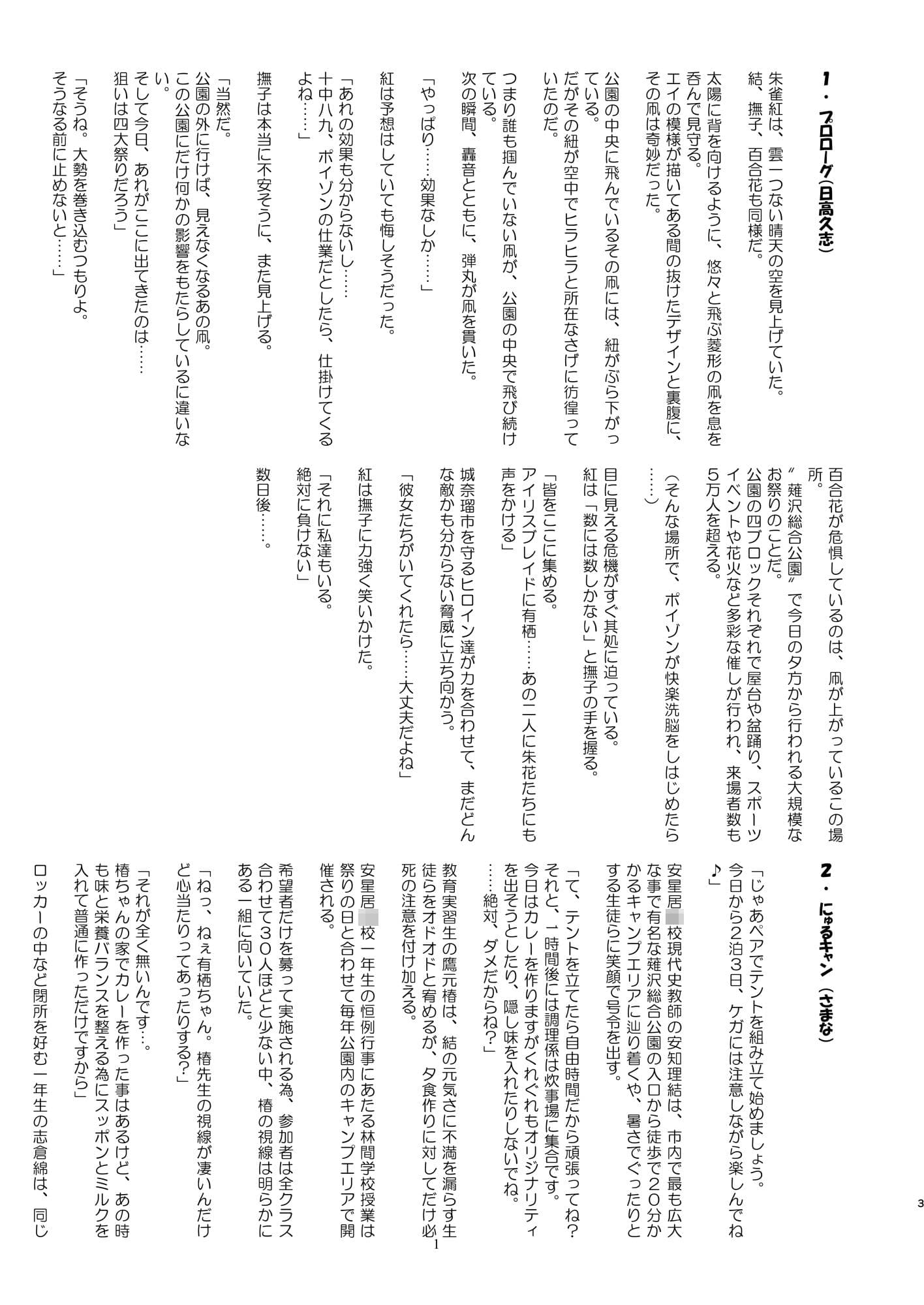 エージェントシリウス×SS03 外伝コラボ何でもヤリ放題パークライフ サンプル 1