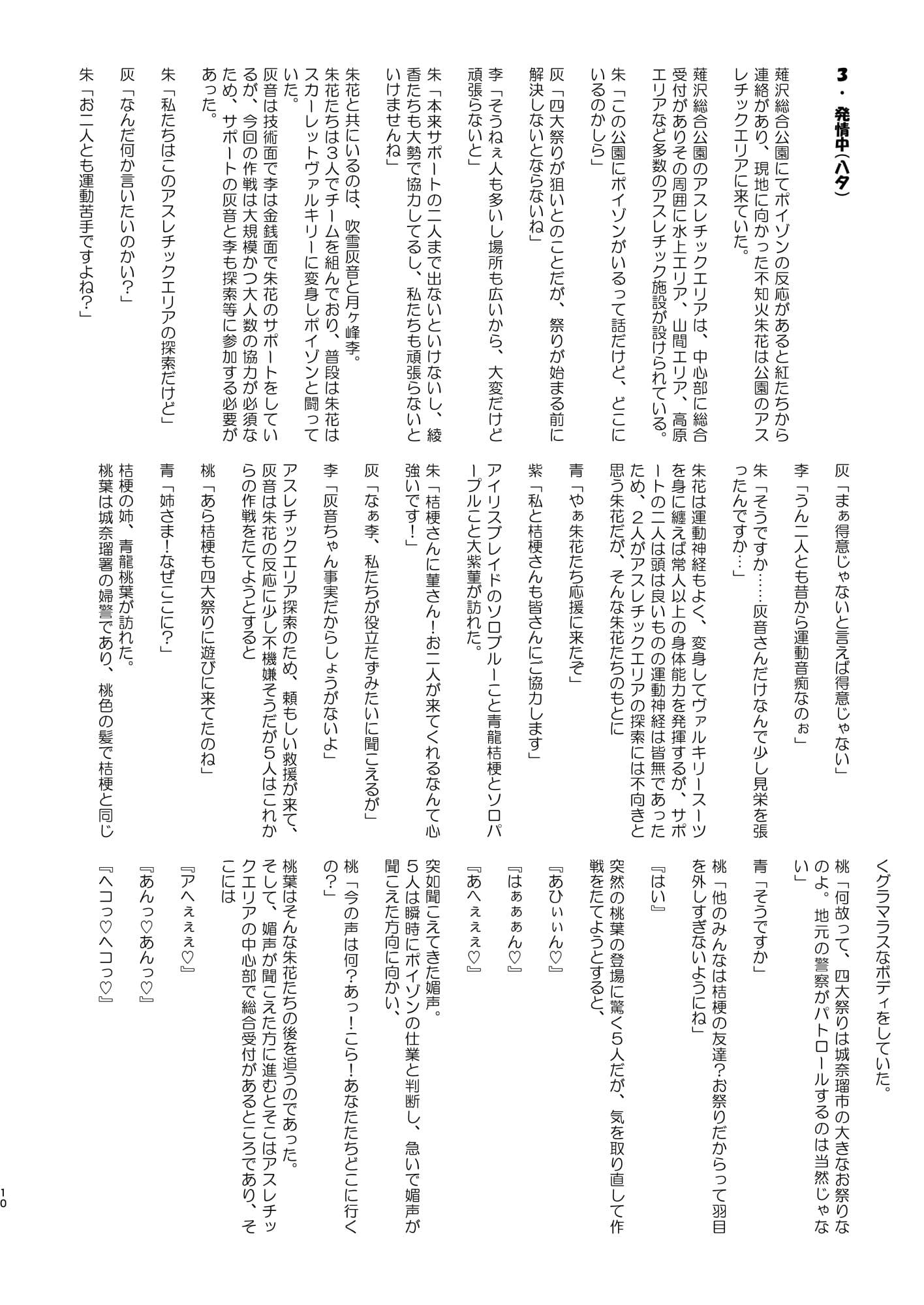 エージェントシリウス×SS03 外伝コラボ何でもヤリ放題パークライフ サンプル 3