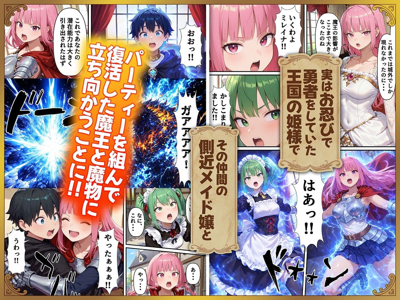 姫様、勇者やってます（極秘） サンプル 2