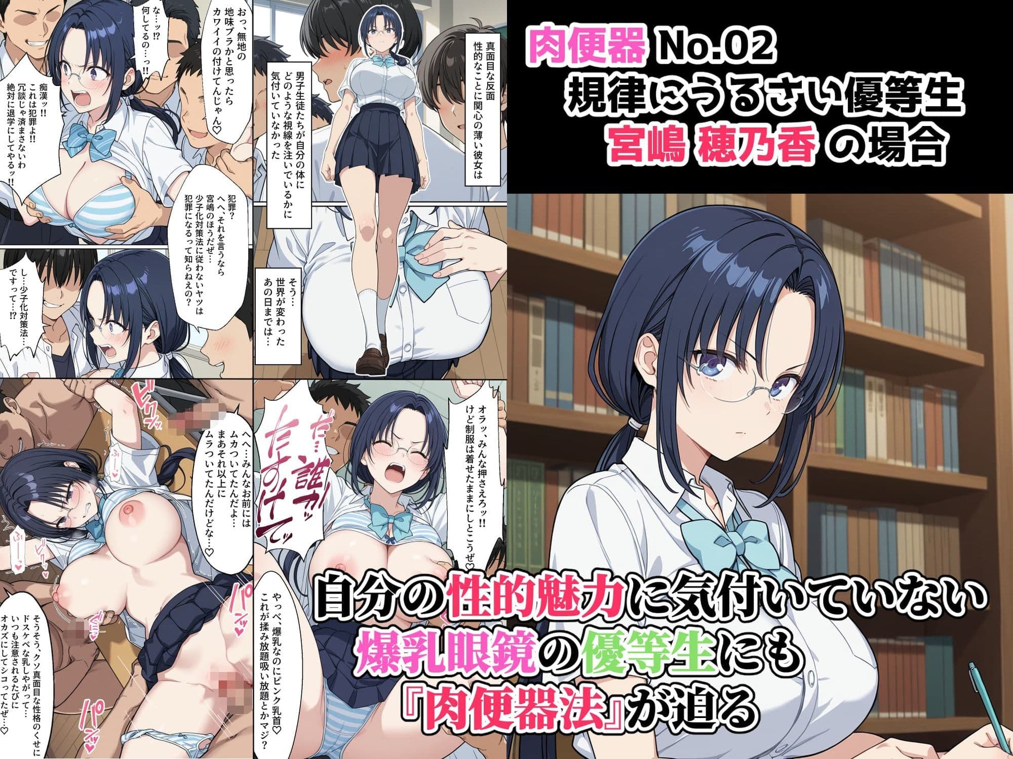 肉便器法の成立した世界で〜校内の好きな美少女を選んで肉便器にできる世界〜 サンプル 4