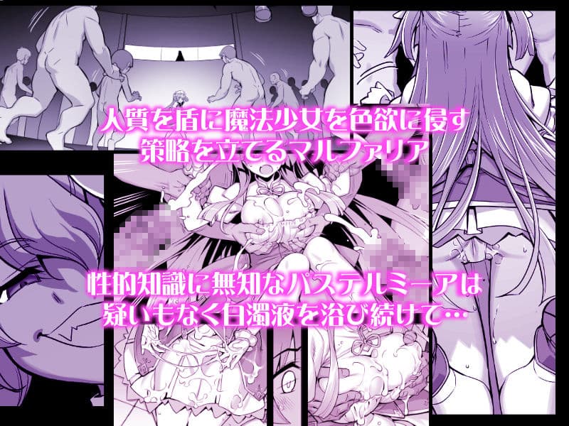 魔法少女は淫欲に堕ちる 色欲のアモディマ誕生編 サンプル 3