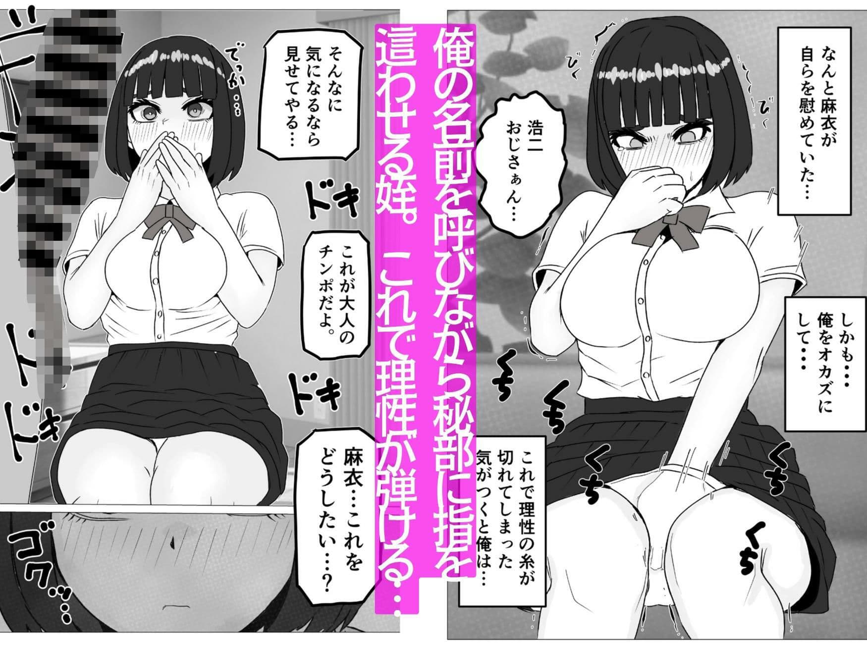 性に興味がある姪に俺のデカチンを見せたら サンプル 2