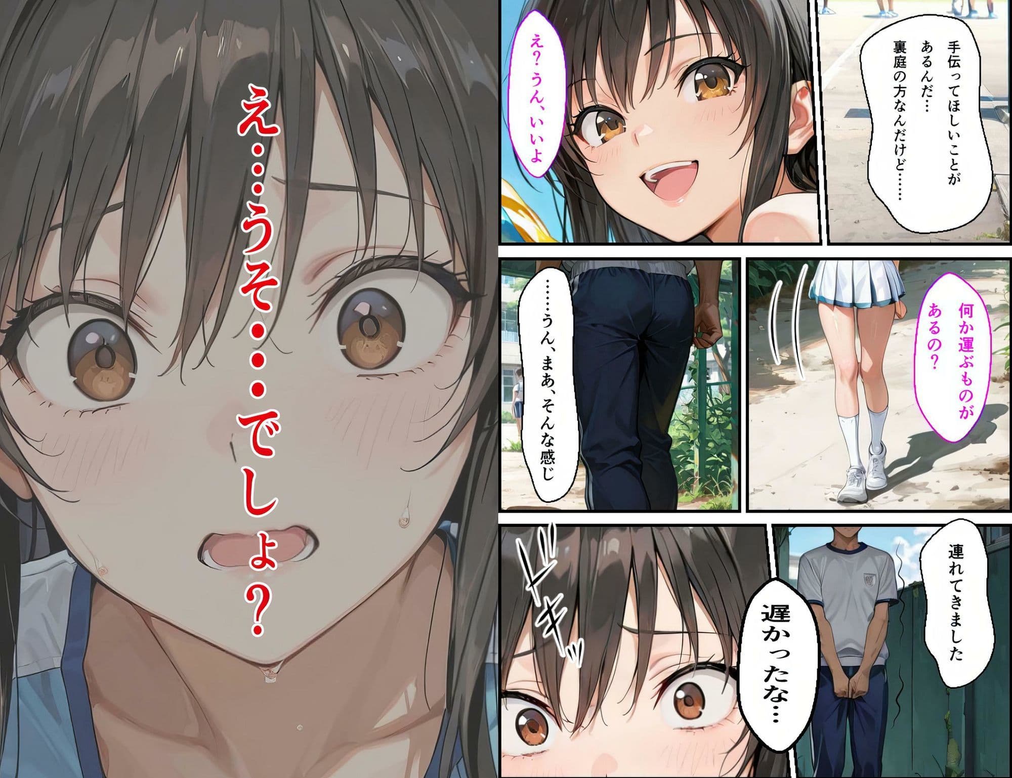 古手〇唯 学園の悲劇 3 【運動会編】 〜音楽を聴きながら腰を振らされる〜 サンプル 2