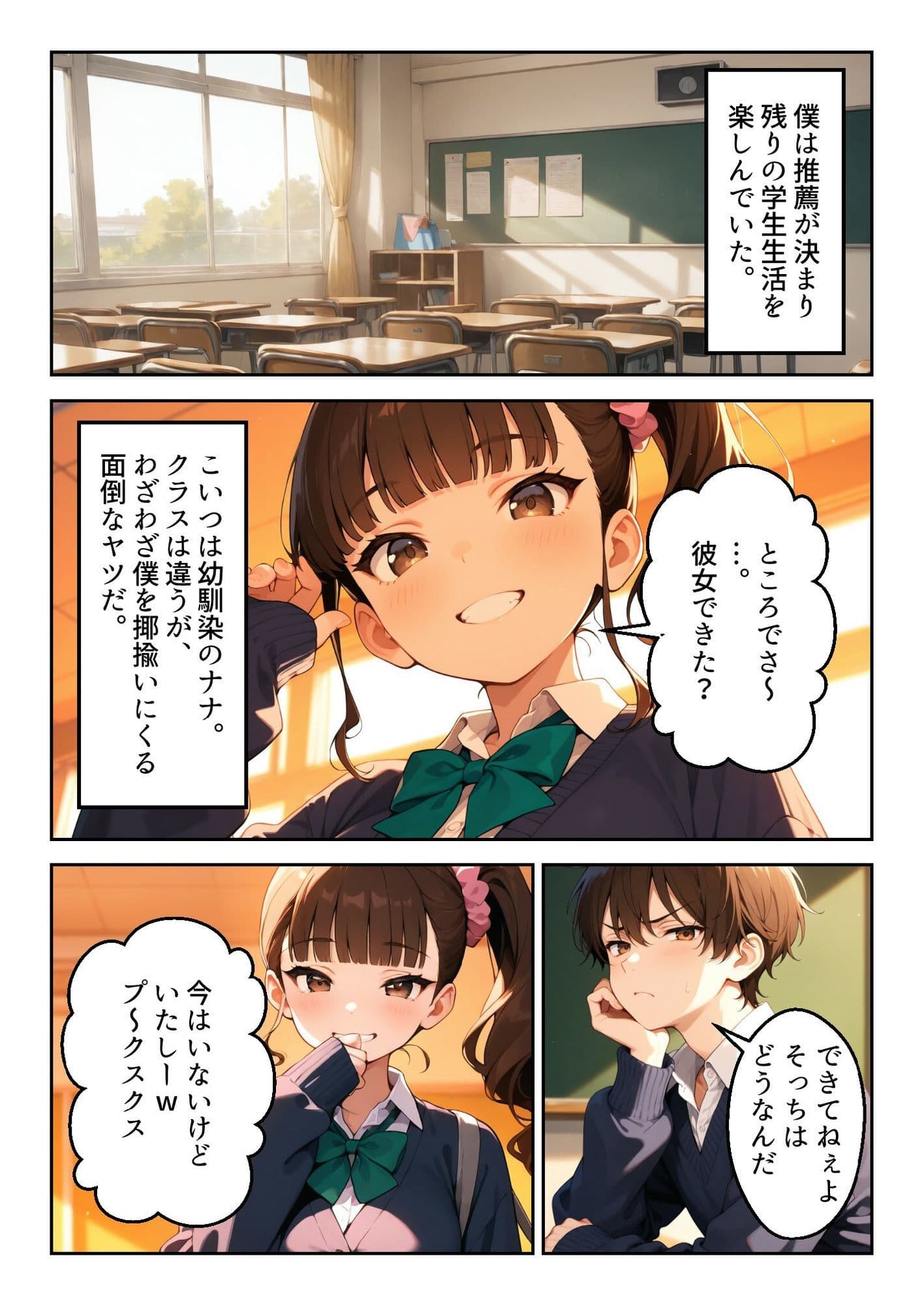 蕾のままの桜〜僕のために、純潔を捧げる幼馴染〜 サンプル 2