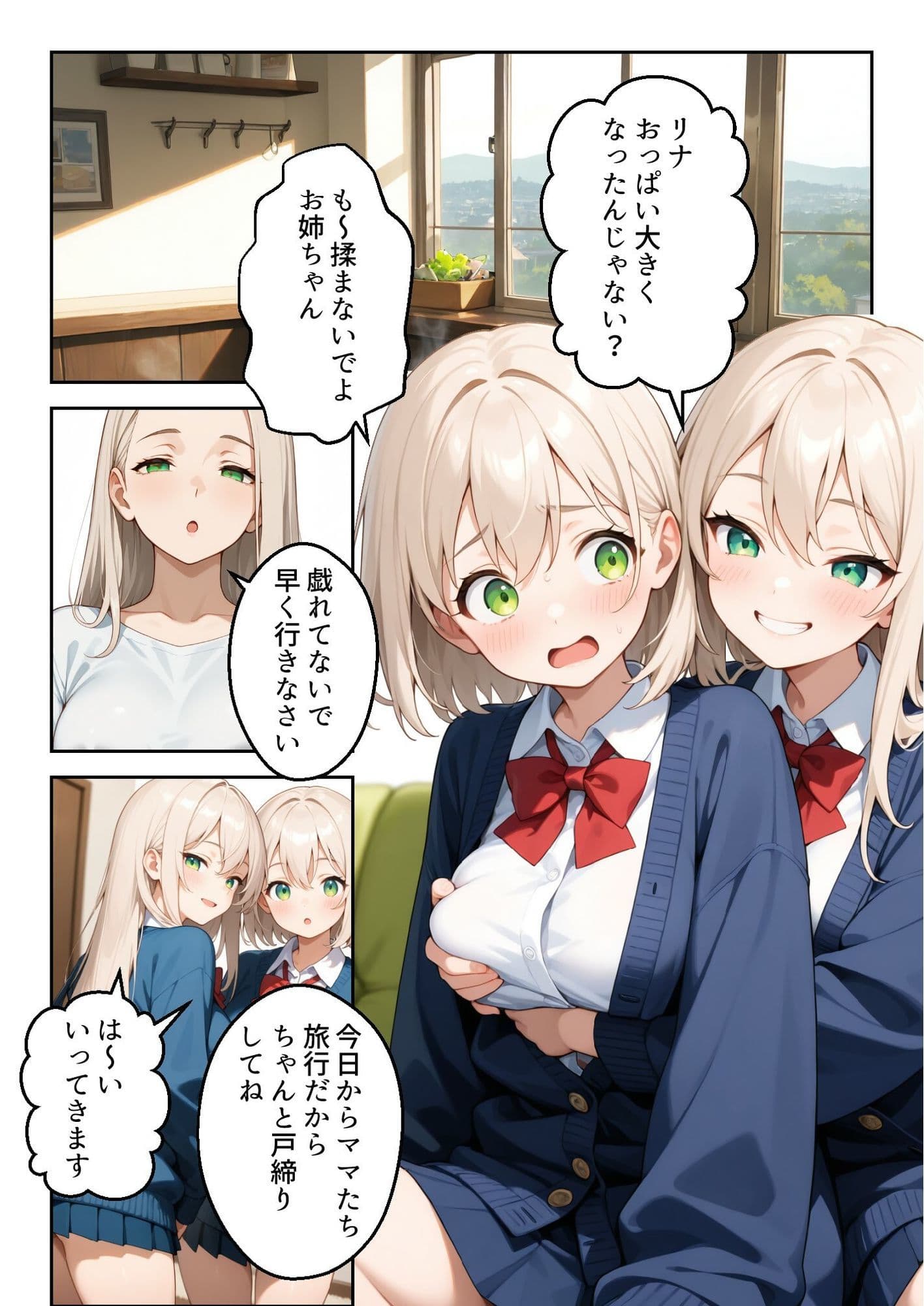 姉妹百合 サンプル 2