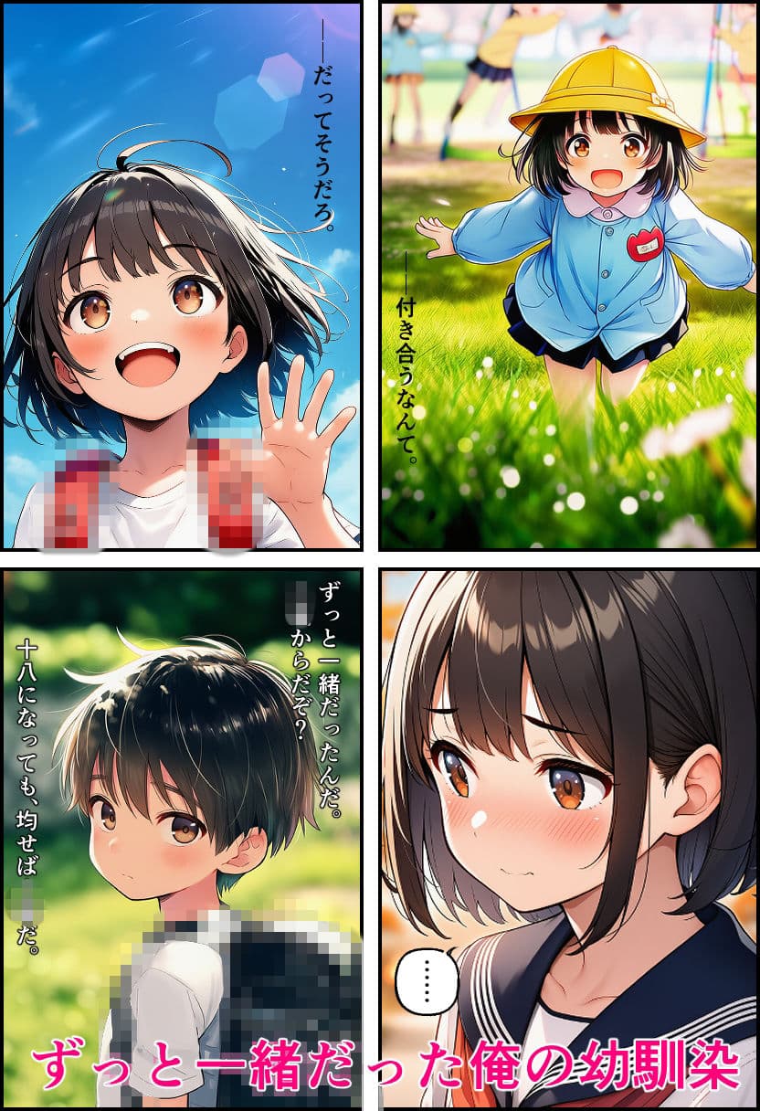 【本編130p】処女幼馴染とセックスしないと出られない部屋で幼馴染をやめるまで（はーと） サンプル 2