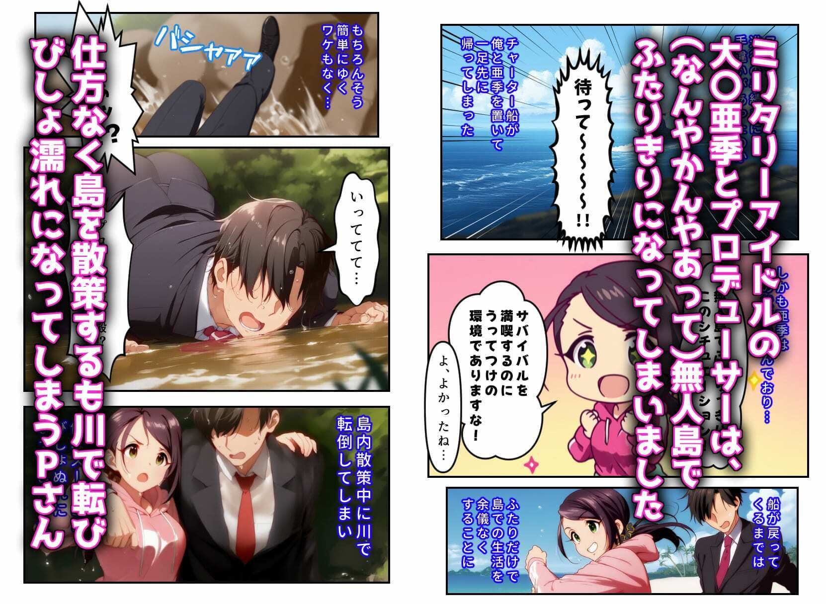 発情アイドルとペロリストP。肉欲サバイバル！全力でP殿を温めよ サンプル 2