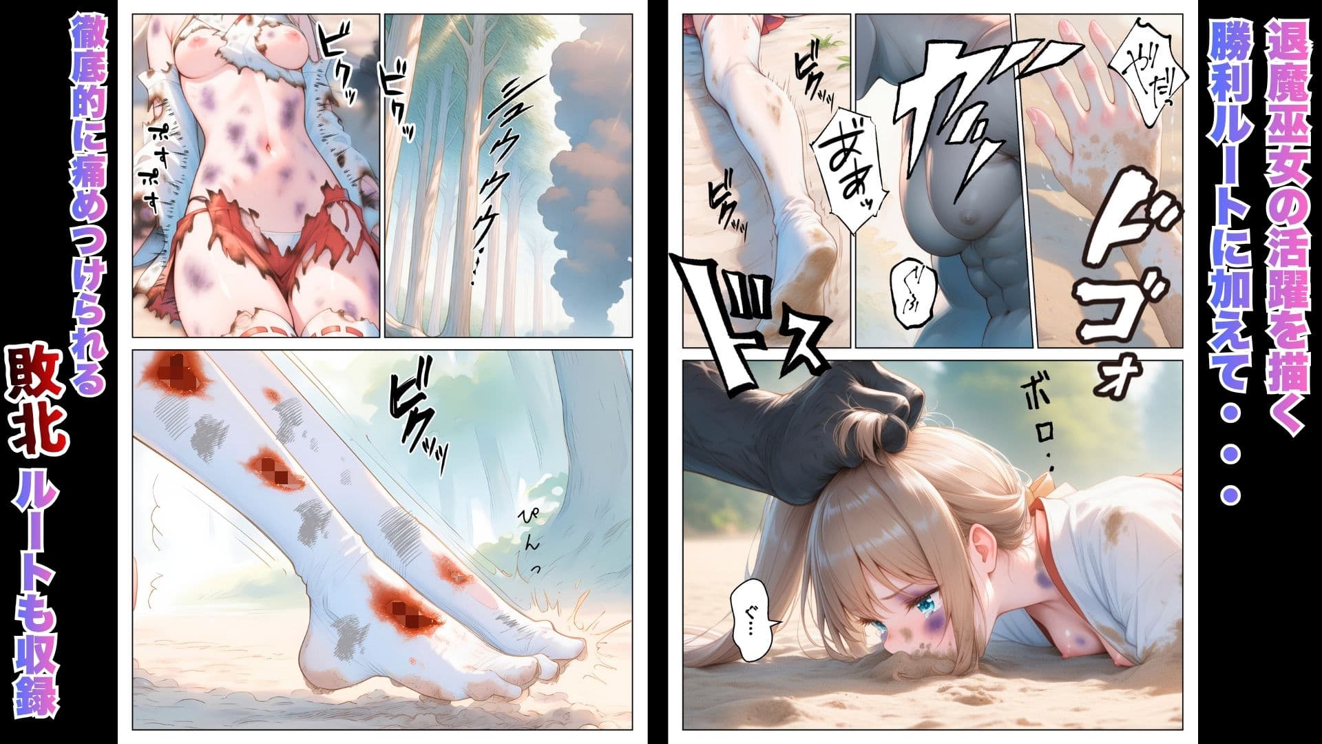 退魔巫女は敗北しました サンプル 5