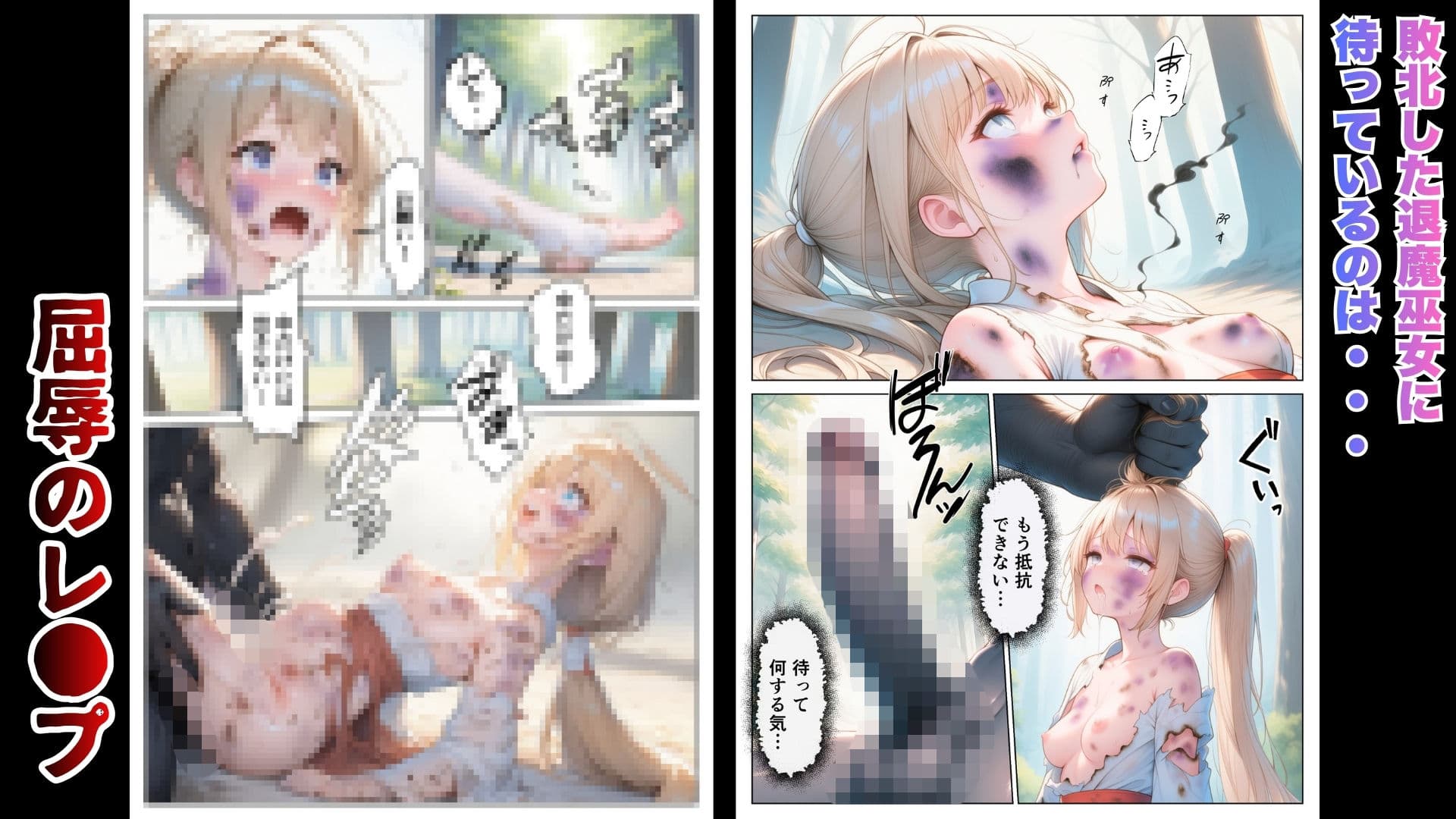 退魔巫女は敗北しました サンプル 6